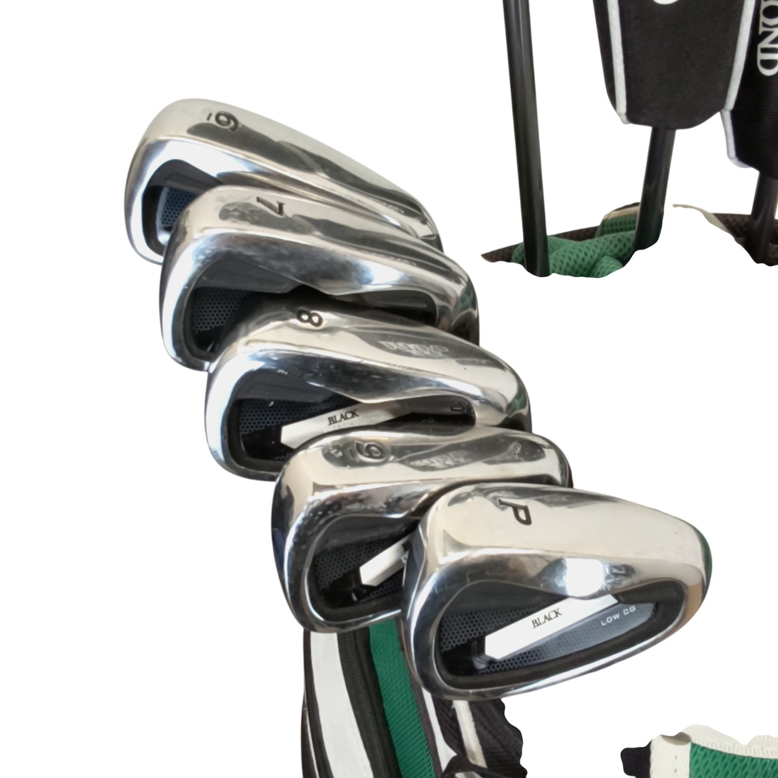 Spalding Black Diamond Komplet Sæt Uden Bag / 6-PW / Flex Regular / Stål