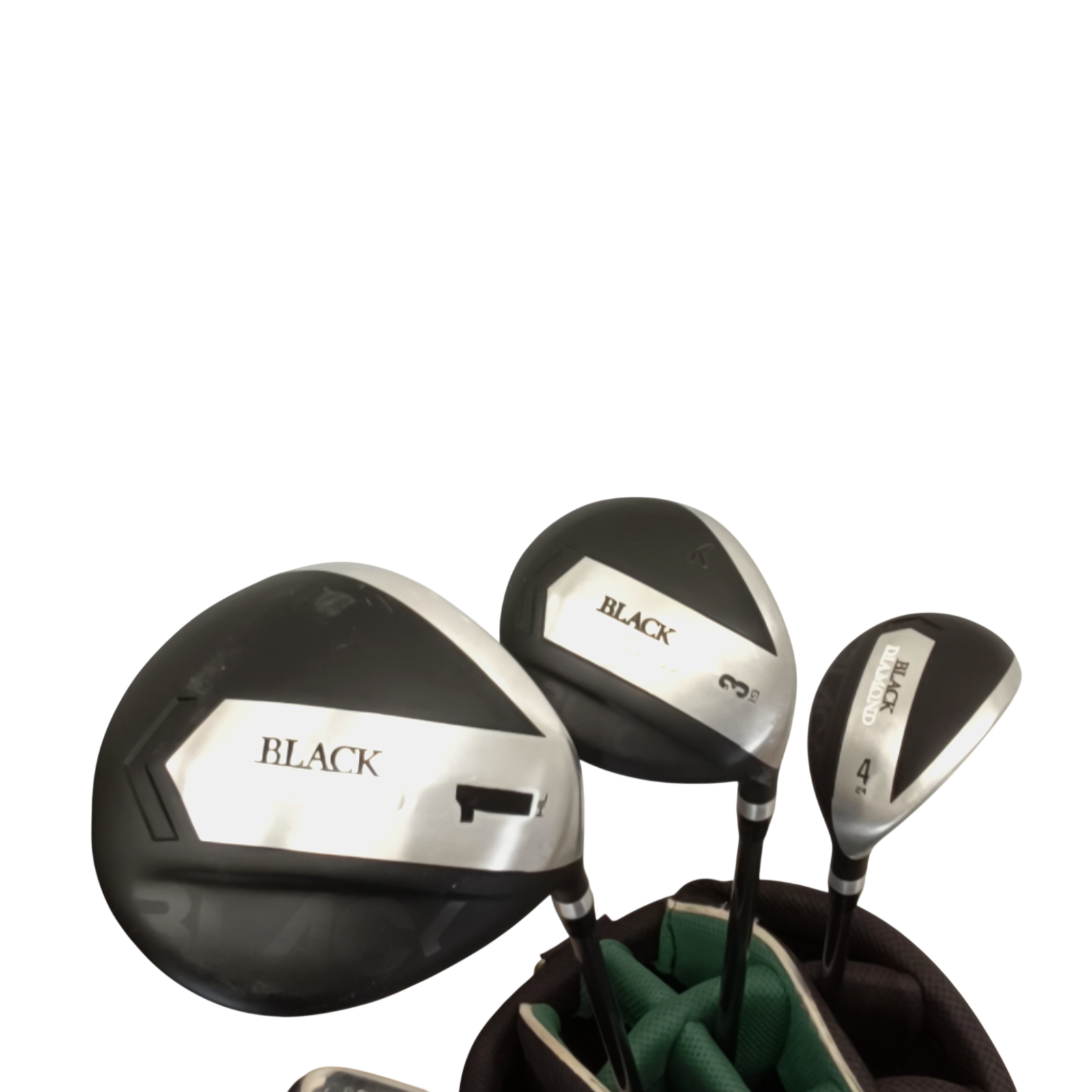 Spalding Black Diamond Komplet Sæt Uden Bag / 6-PW / Flex Regular / Stål