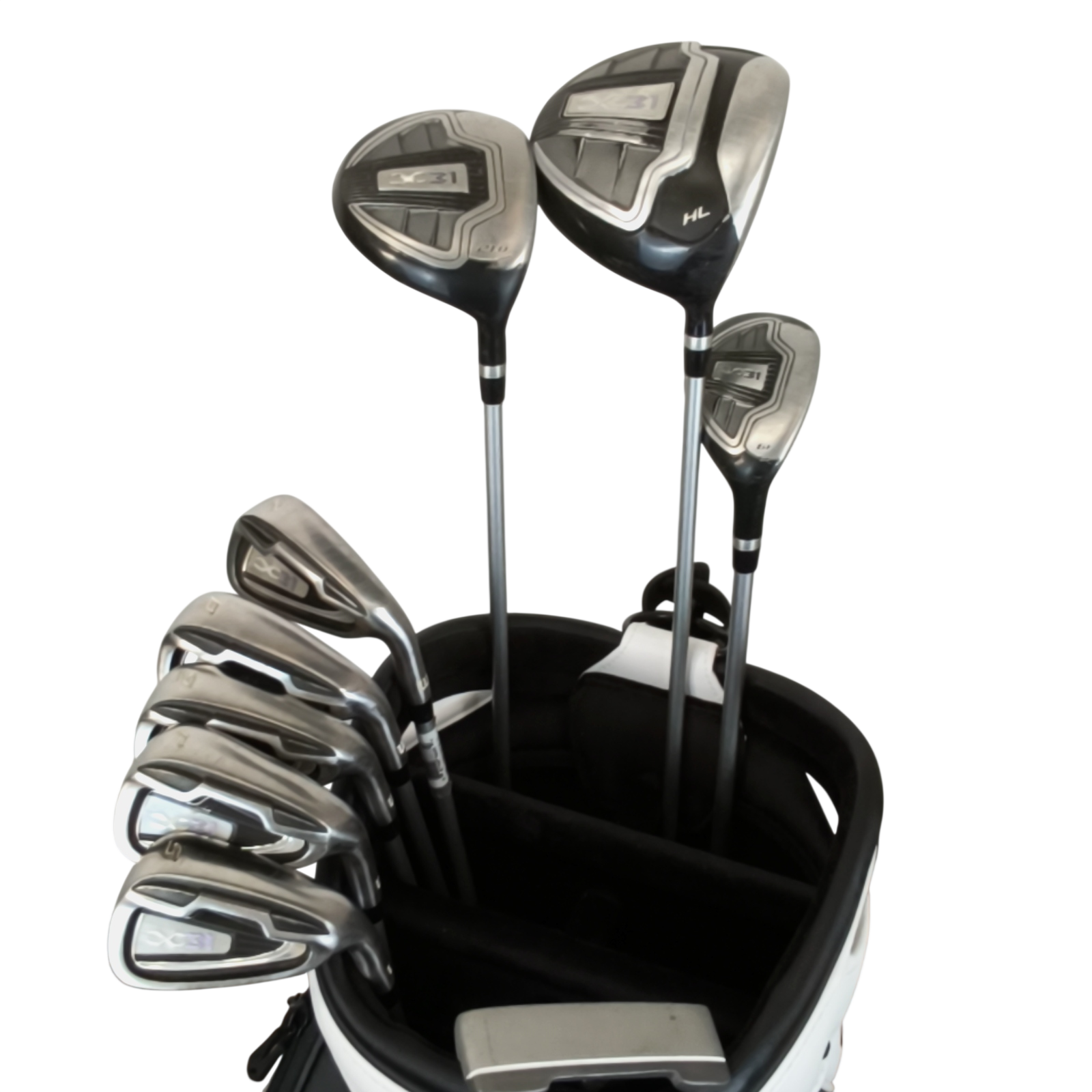 Wilson X31 Set complet Sans Sac / 7-PW+SW / Flex Ladies / Graphite