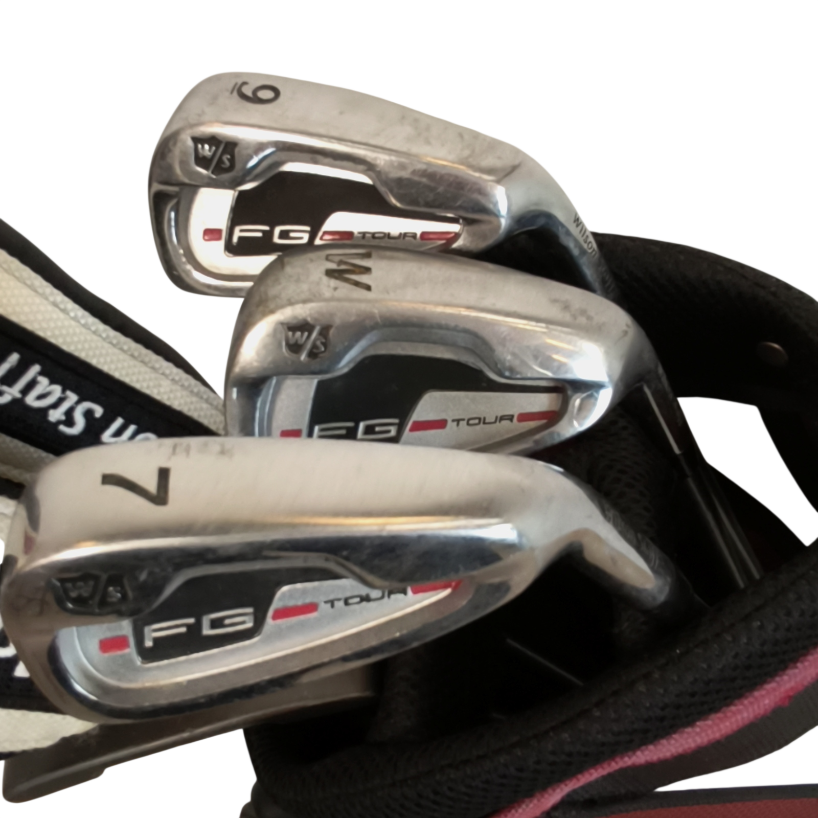 Wilson Fg Tour Kompletny zestaw Z torbą / 7+9+PW / Flex Junior / Grafit