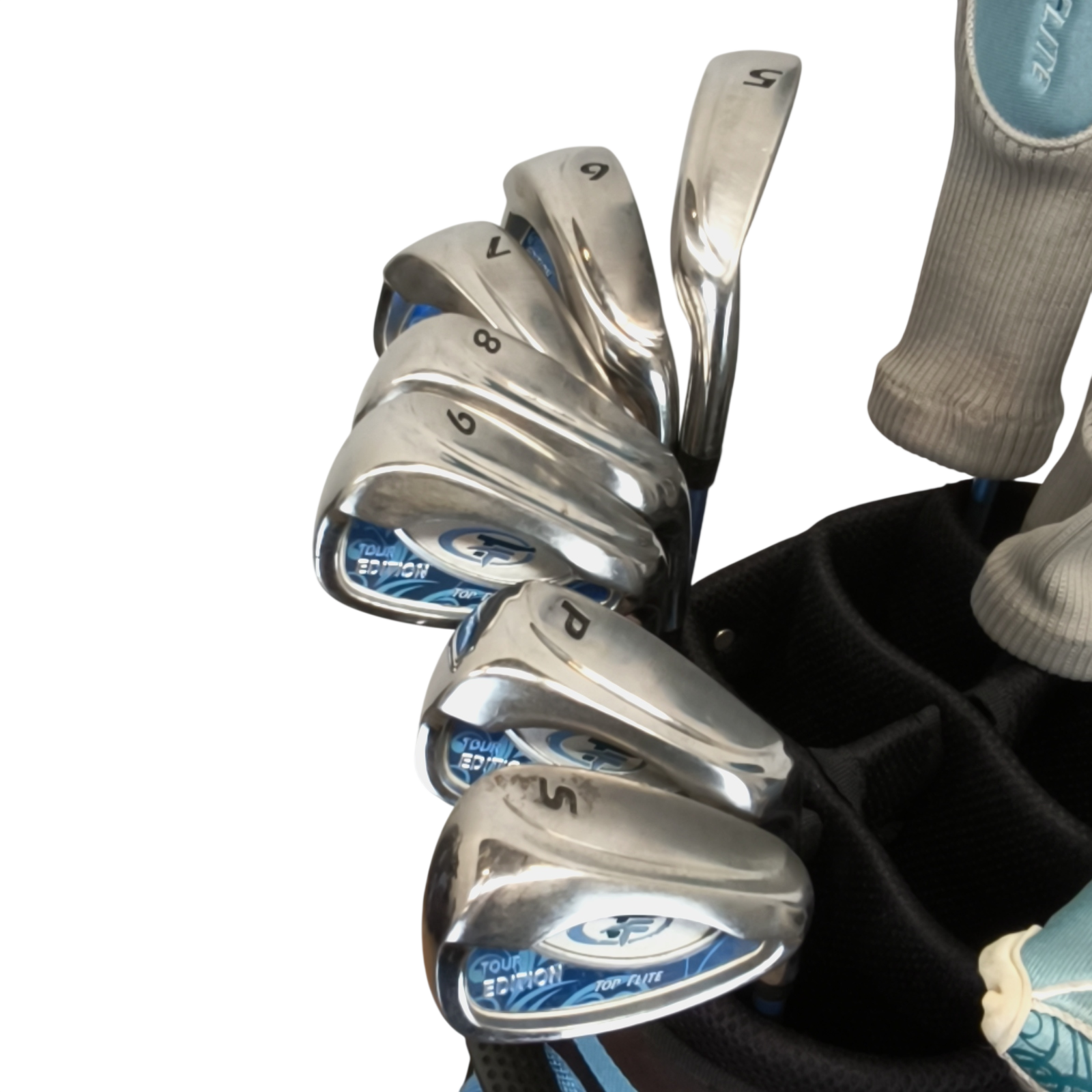 TopFlite TF Tour Edition Komplet Sæt Med Bag / 5-PW+SW / Flex Ladies / Grafit