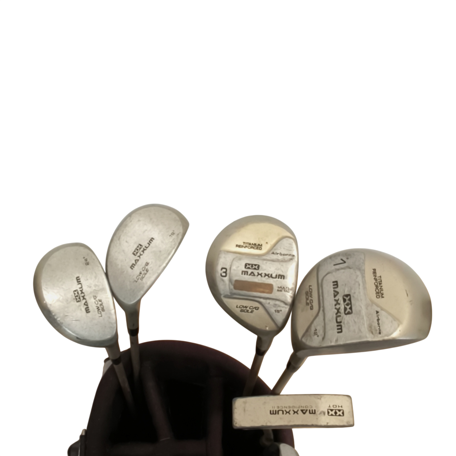 Maxxum Lady Airborne Komplet Sæt Med Bag / 6-PW+SW / Flex Ladies / Grafit