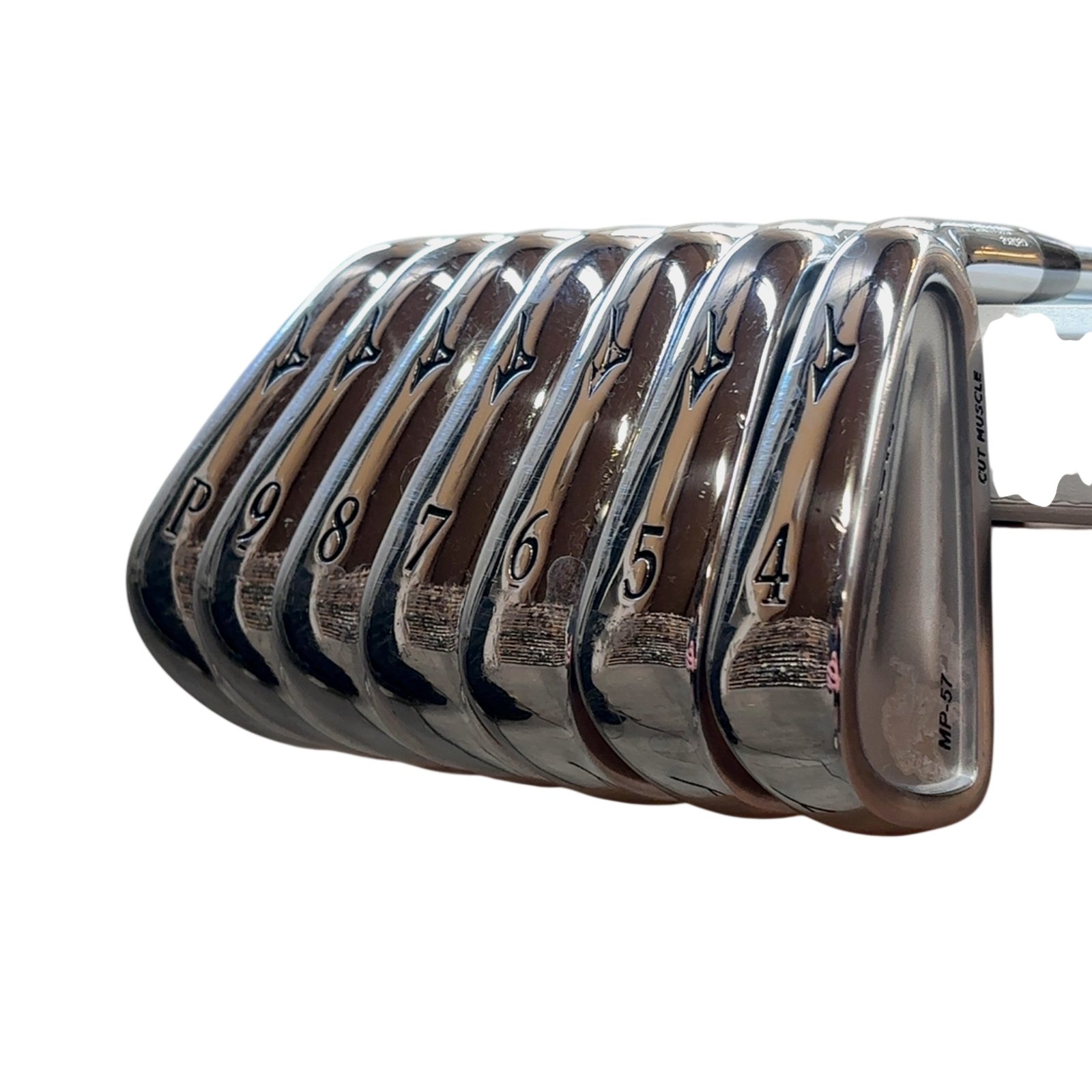 Mizuno MP-57 Jernsæt / 4-PW / Flex Stiff / Stål
