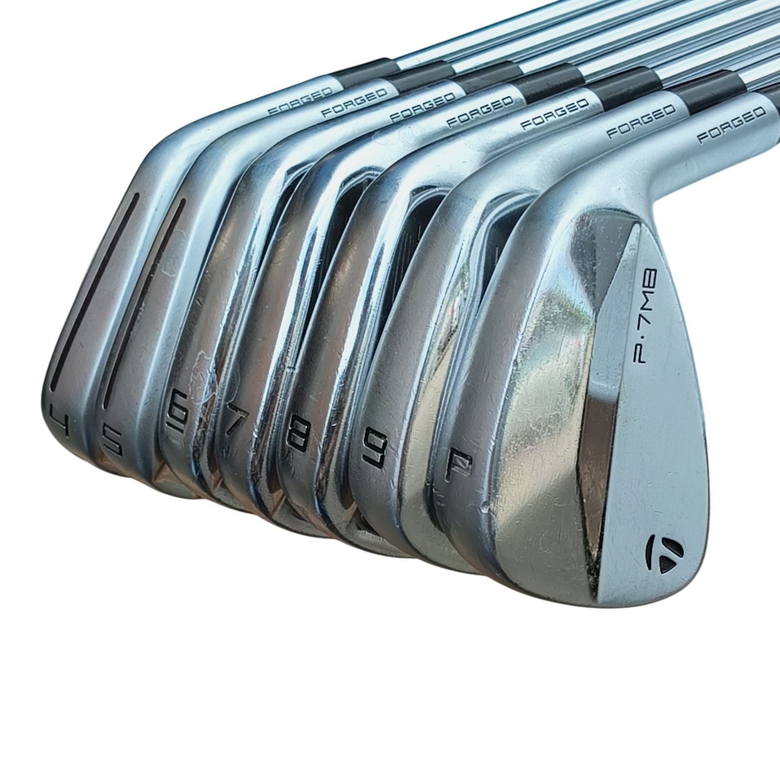 TaylorMade P7MB/P7MC/P770 Jernsæt / 4-PW / Flex X-Stiff / SteelFiber