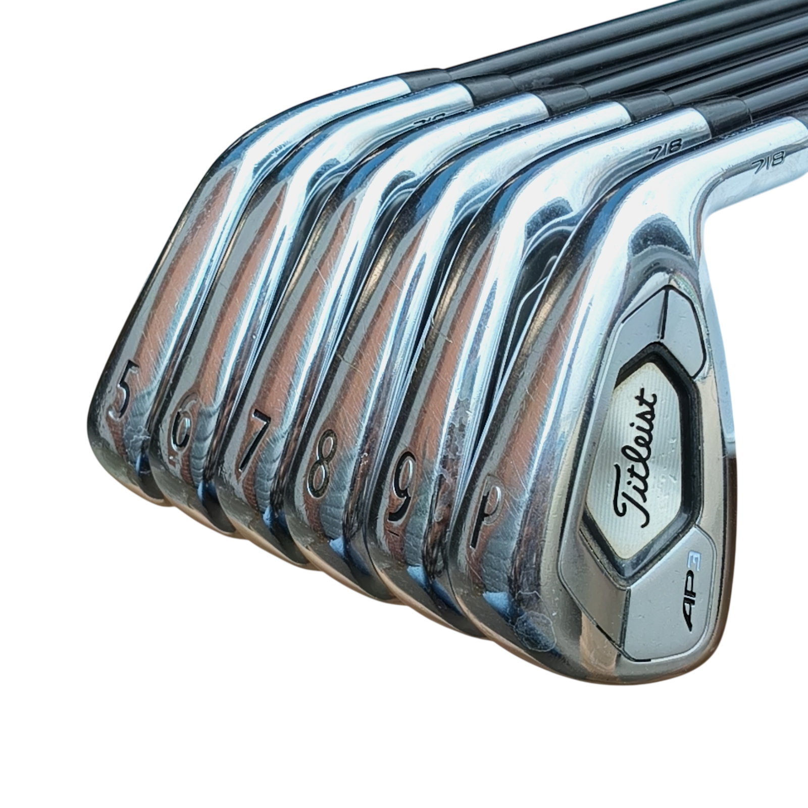Titleist AP3 718 Jernsæt / 5-PW / Flex A-flex / Grafit