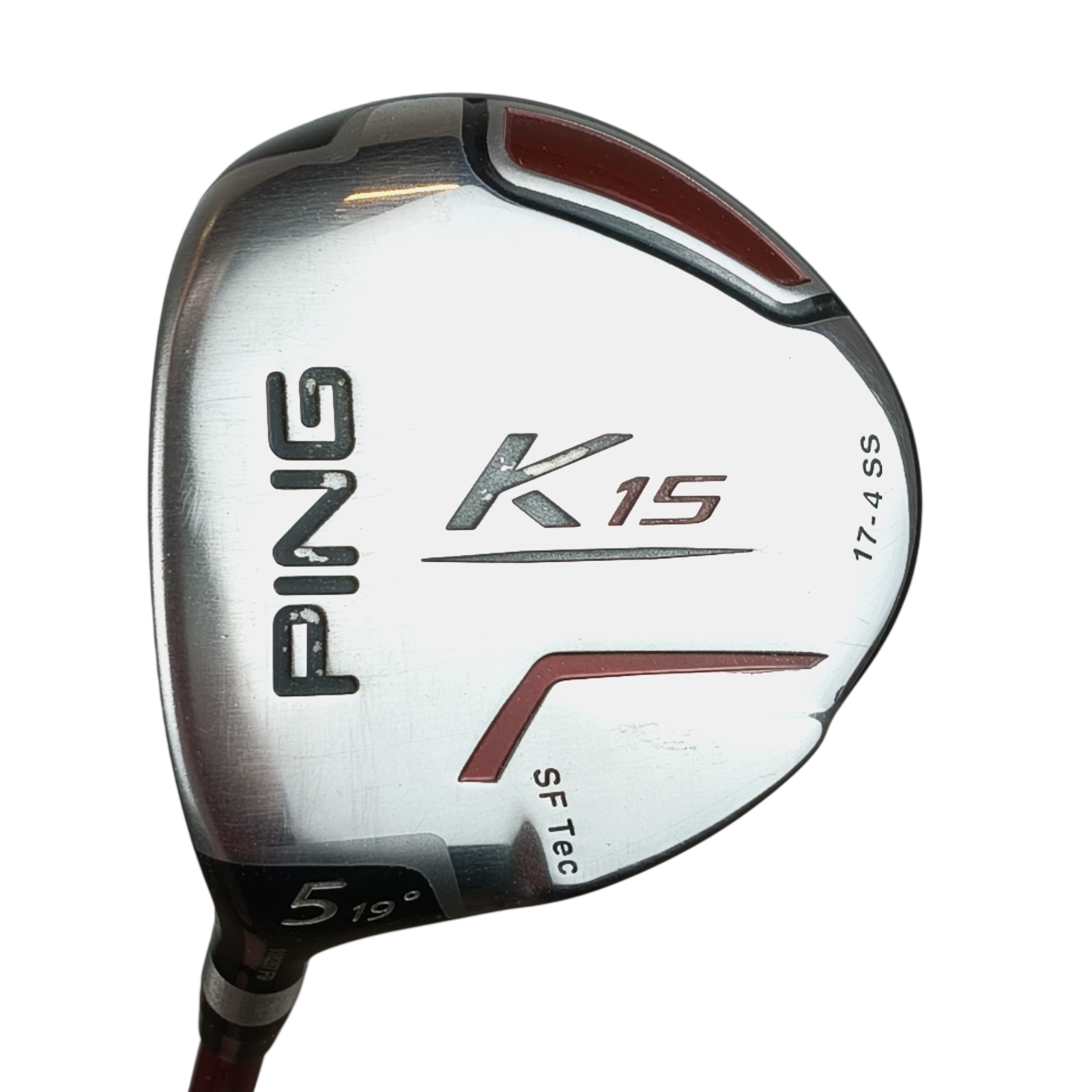 Left PING K15 Fairway Wood / Flex Regular / #5/19