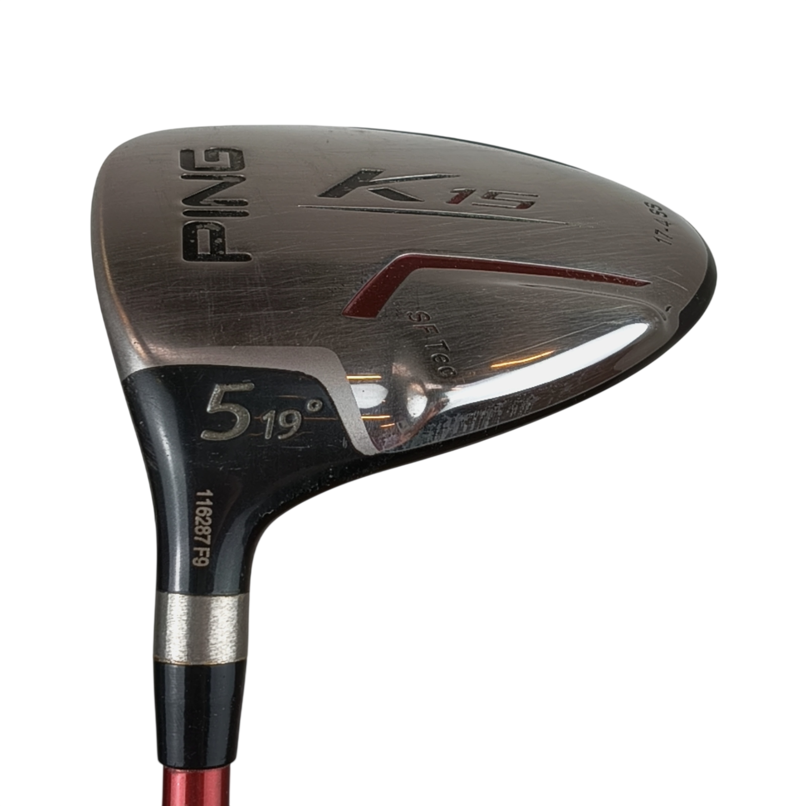Left PING K15 Fairway Wood / Flex Regular / #5/19