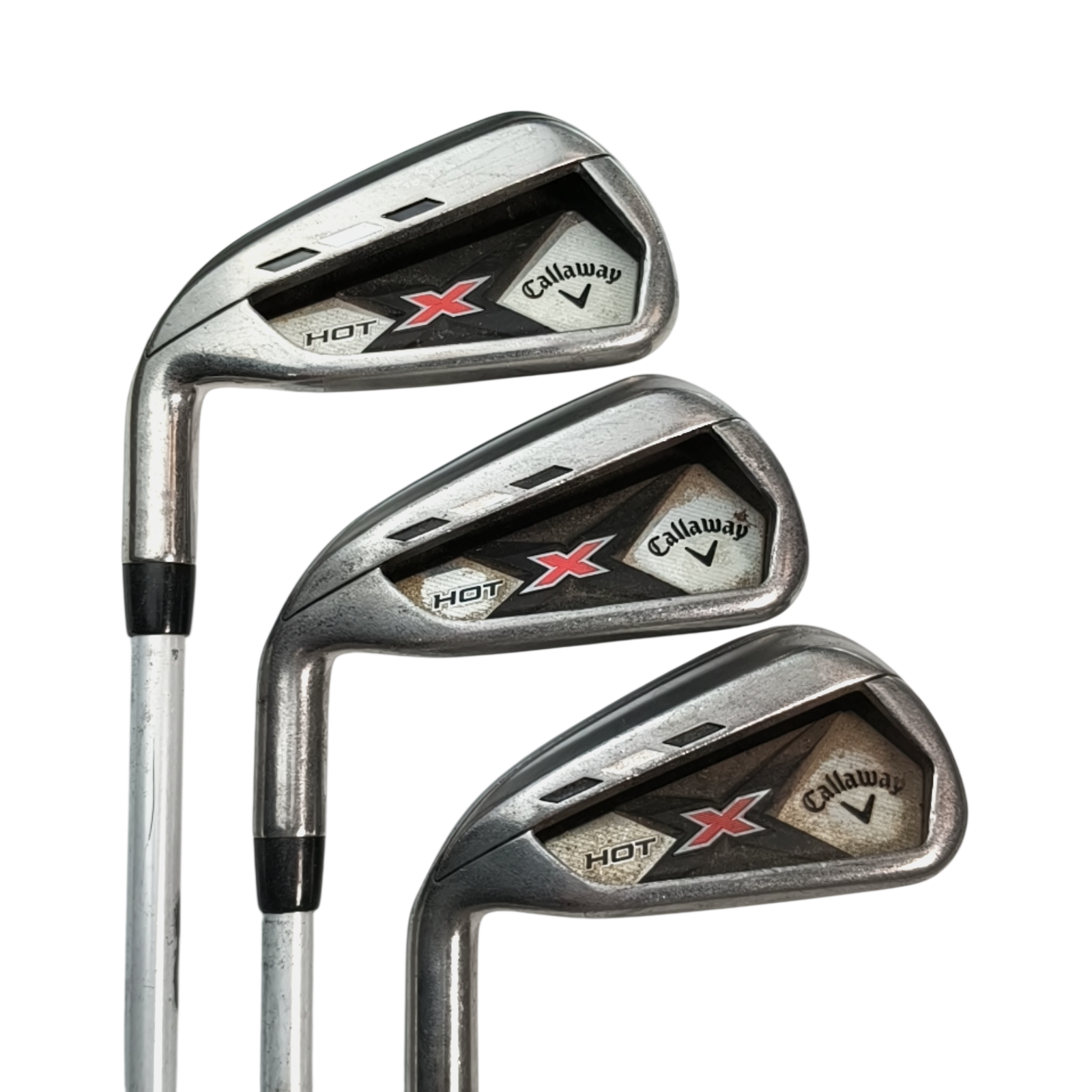 Venstre Callaway X Hot Jernsæt / 5-PW+SW / Flex A-flex / Grafit