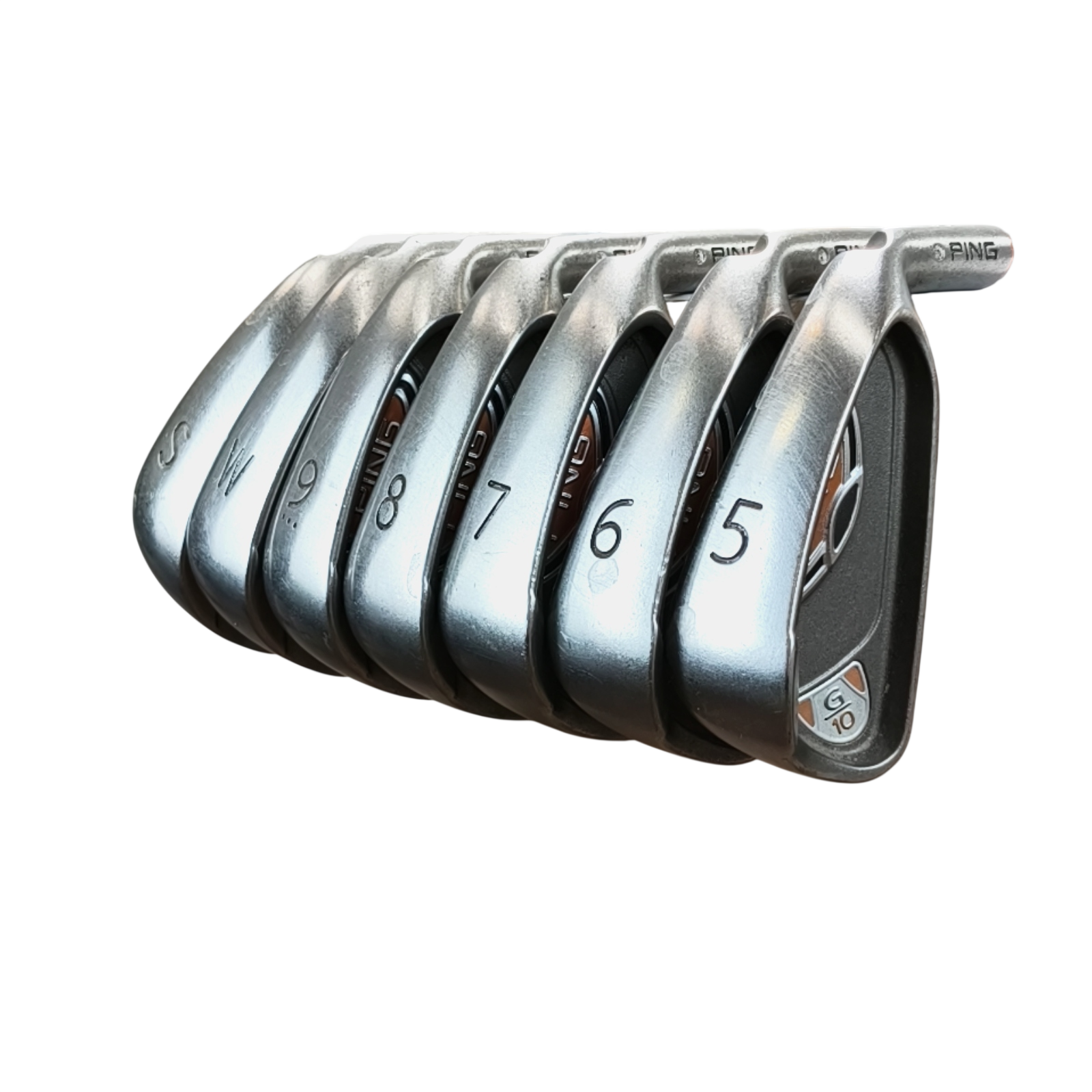 PING G10 Jernsæt / 5-PW+SW / Flex Regular / Grafit