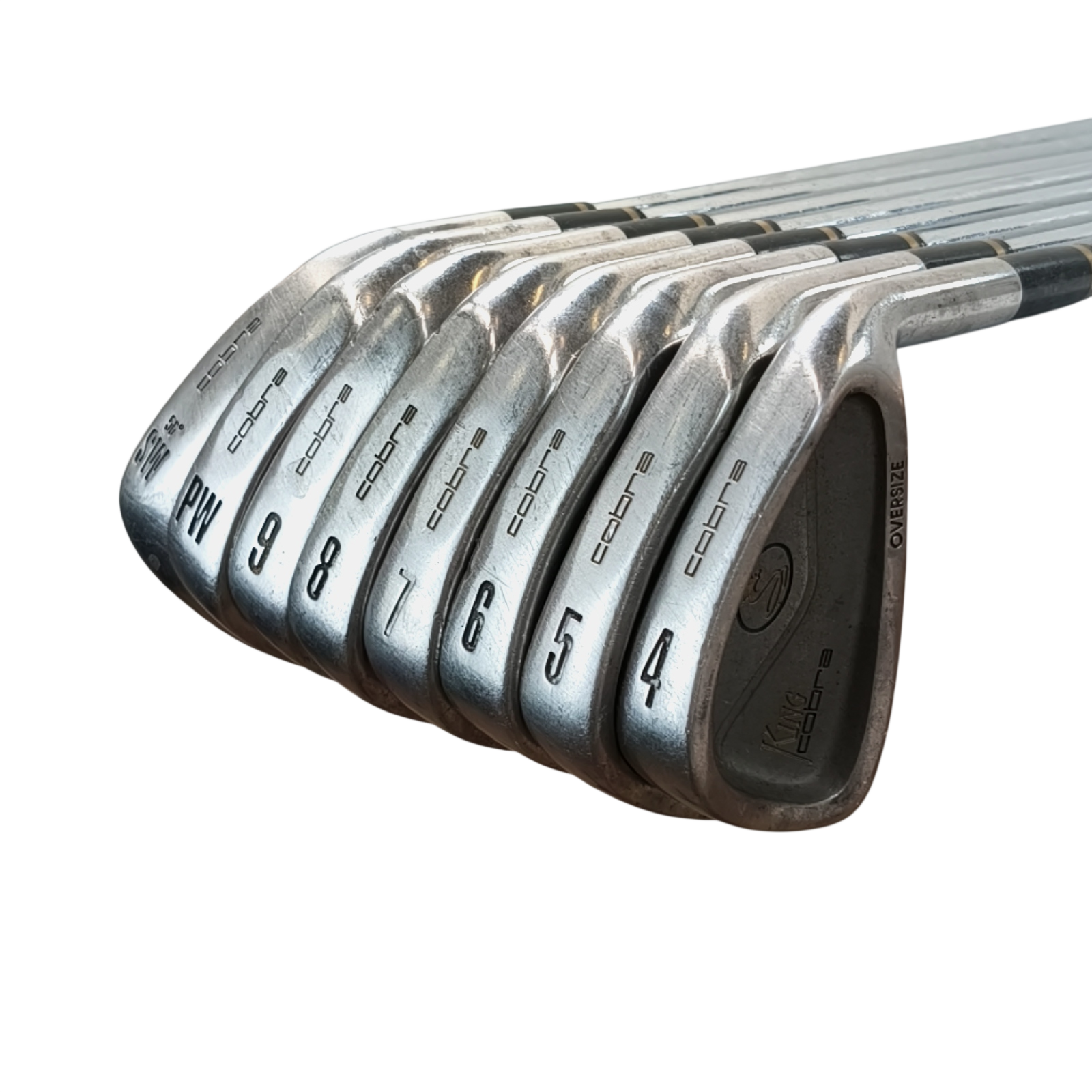 Cobra King OS Jernsæt / 4-PW+SW / Flex Regular / Stål