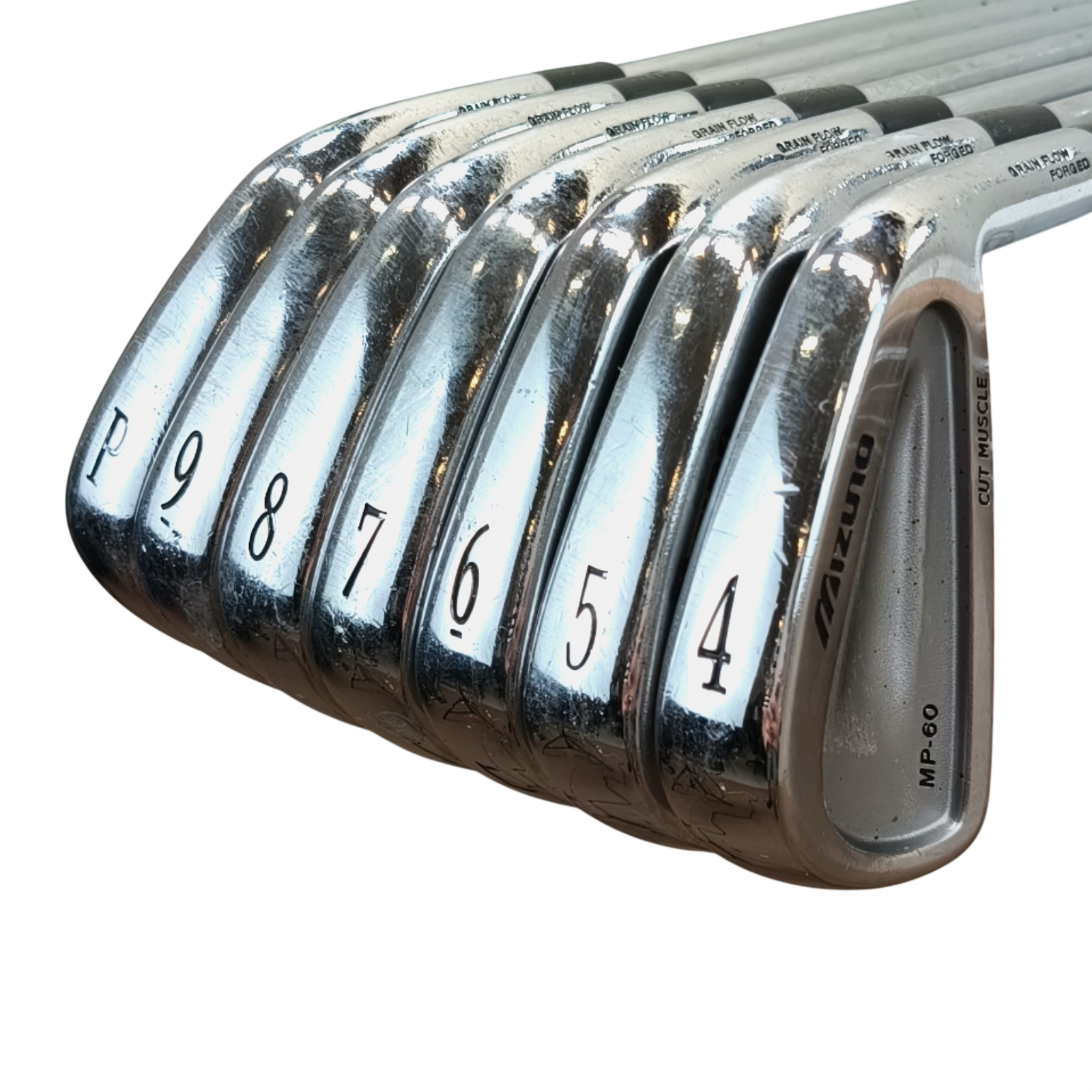 Mizuno MP-60 Iron Set / 4-PW / Flex Stiff / Steel