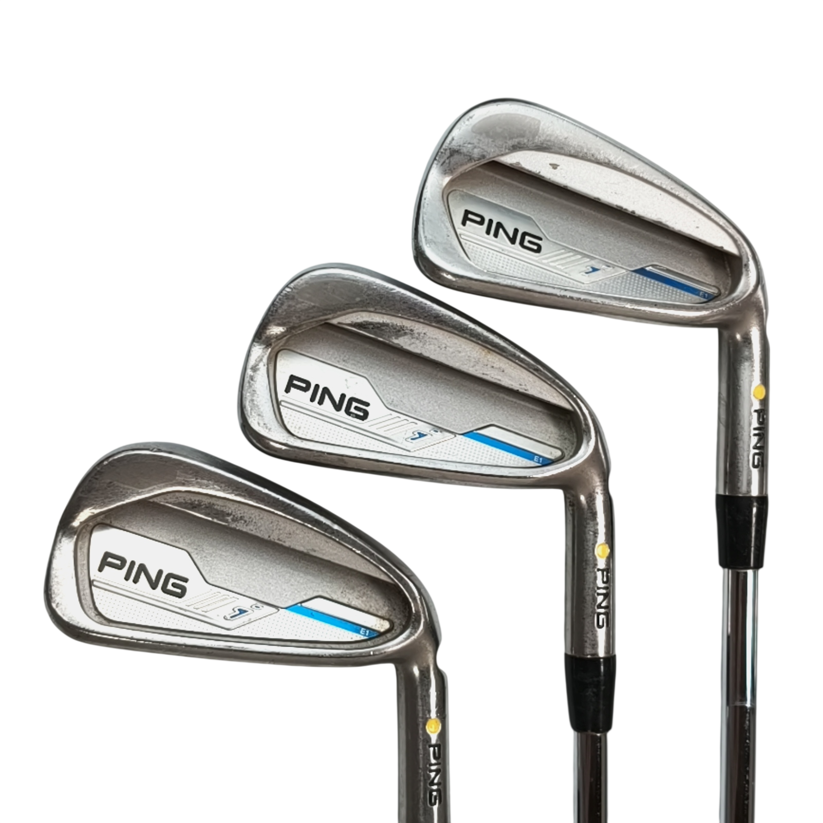 PING serie E1 Set di ferri / 4-PW+GW / Flex Stiff / Acciaio