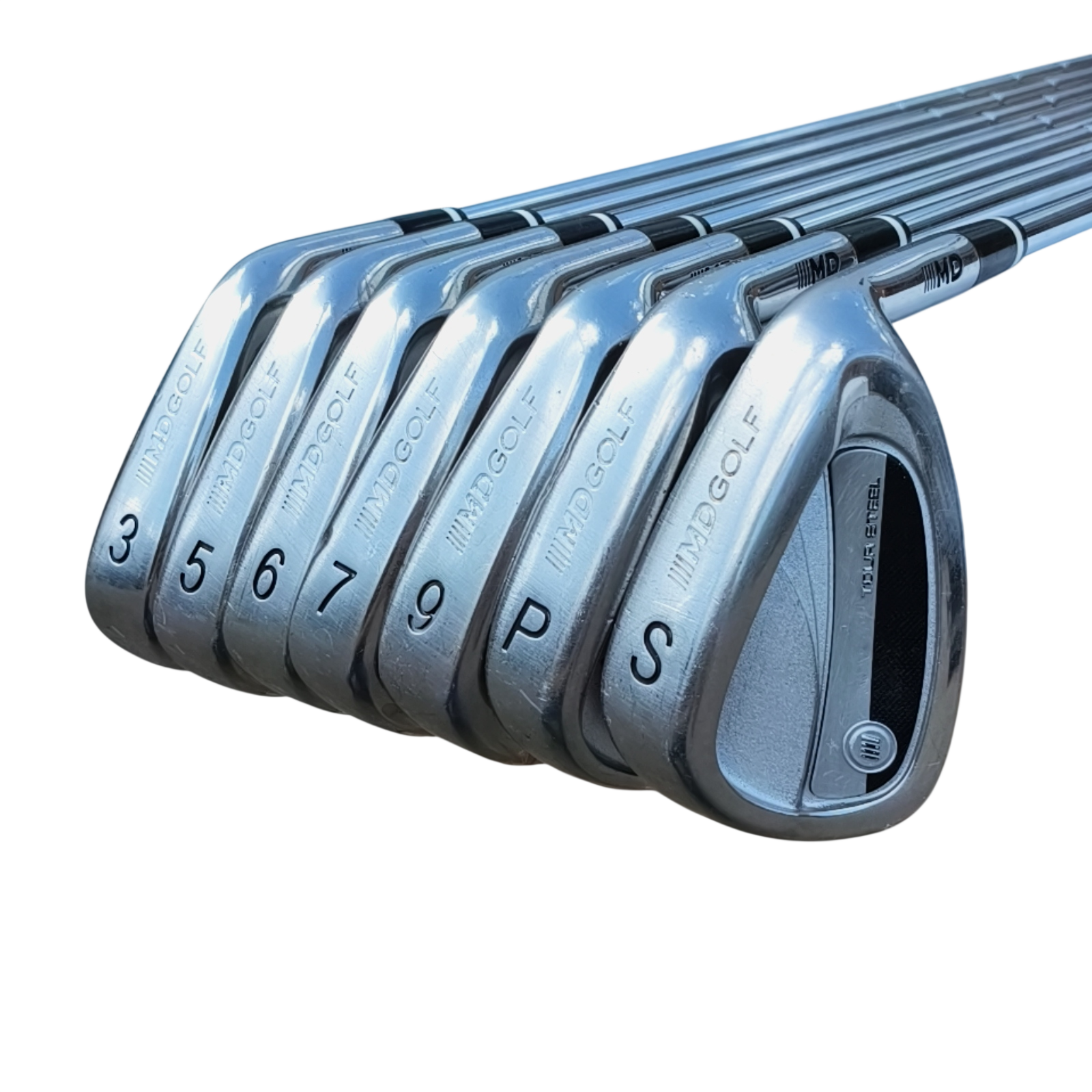 MD Golf Tour Steel IJzerset / 3i+5i-7+9i-PW+SW / Flex Regular / Staal