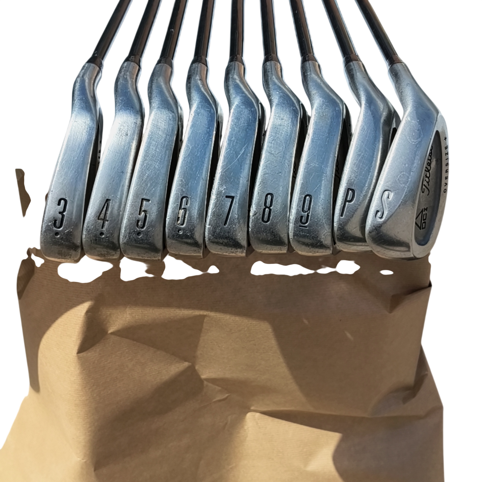 Titleist DCI Oversize+ IJzerset / 3-PW+SW / Flex Regular / Grafiet