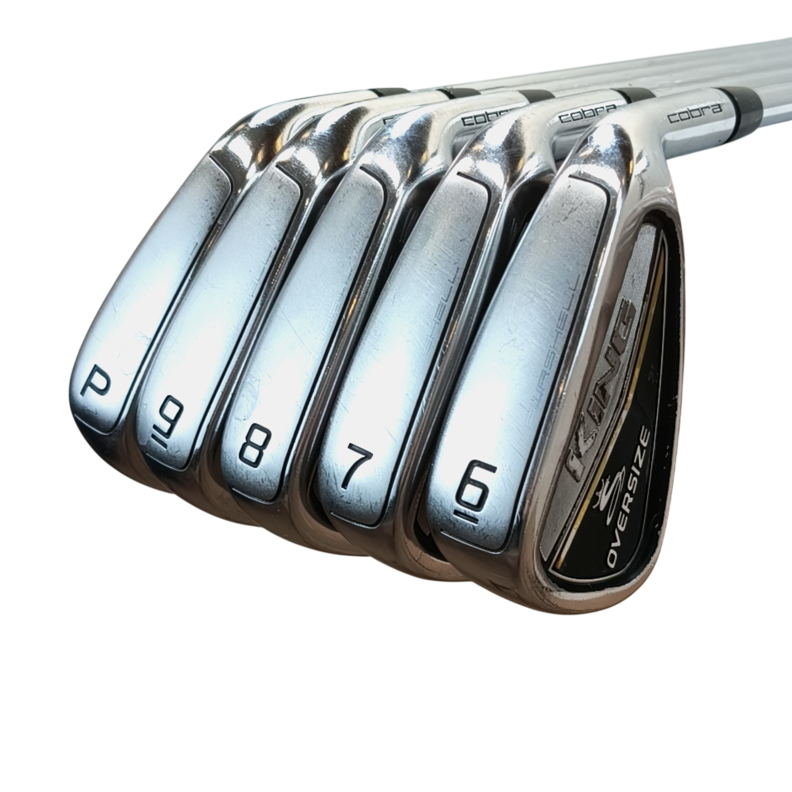 Cobra King Oversize Jernsæt / 6-PW+SW / Flex Regular / Stål