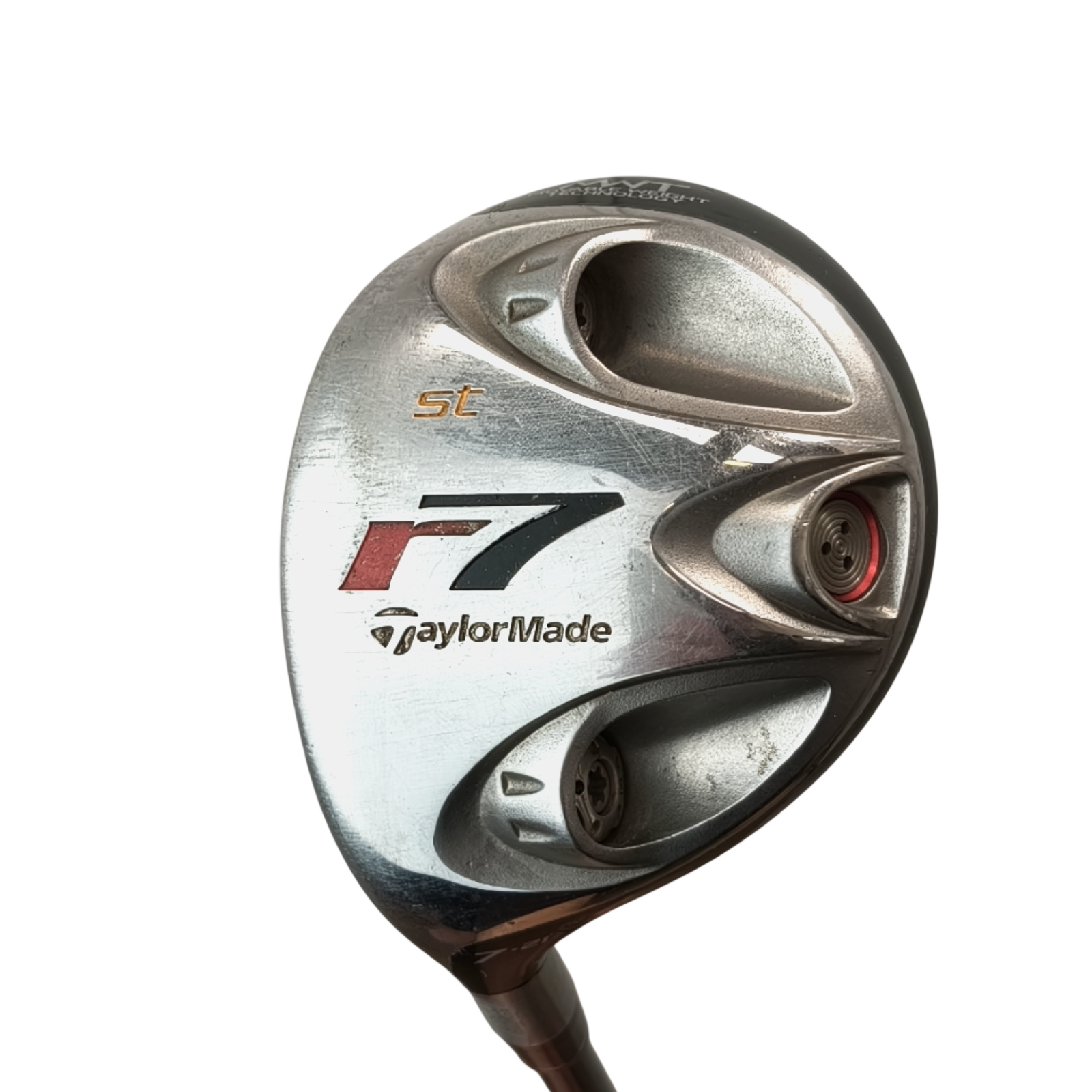 Left TaylorMade R7 steel Fairway Wood / Flex Regular / #7/21