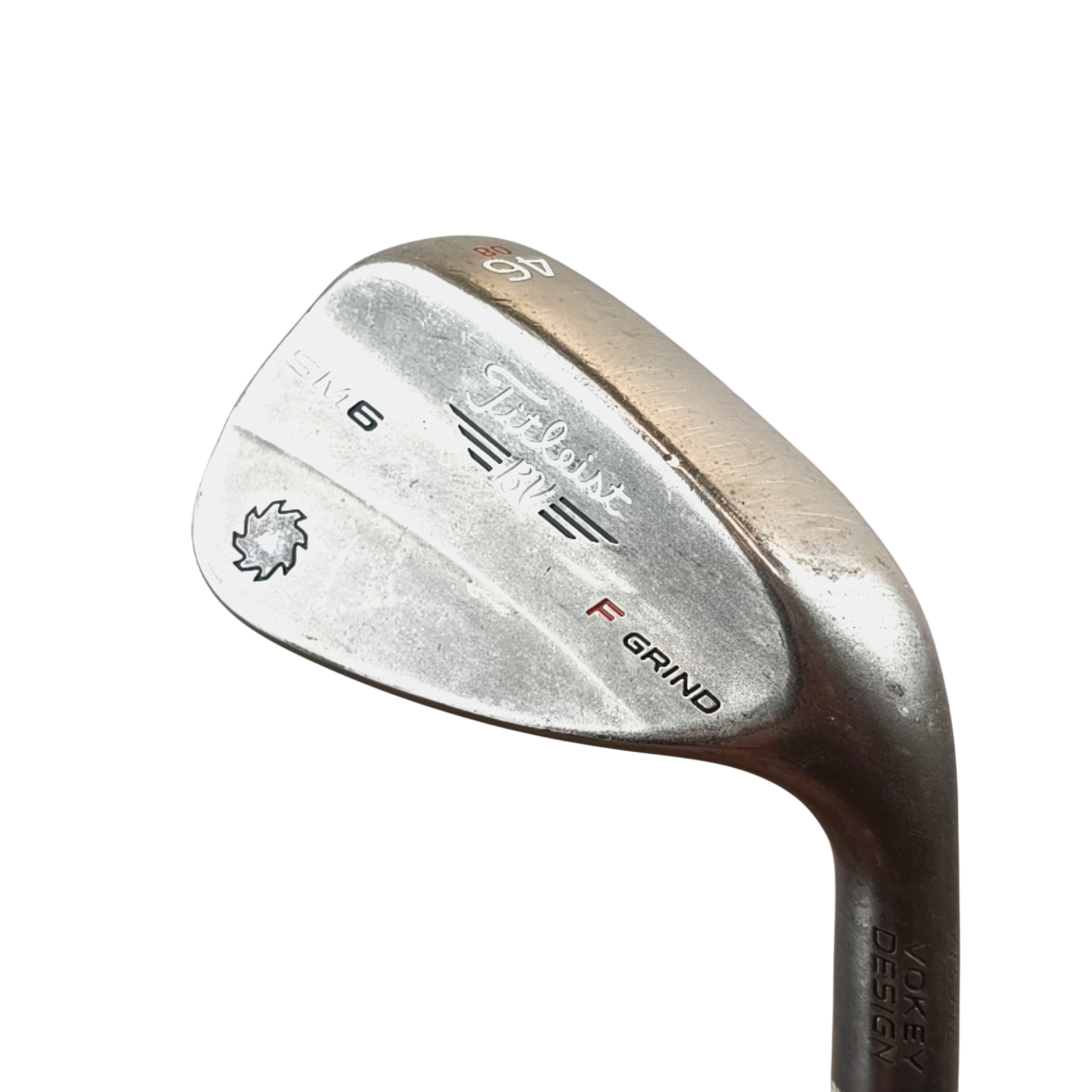 Titleist SM6 Tour Chrome F Grind Wedge / Flex X-Stiff / 46/08