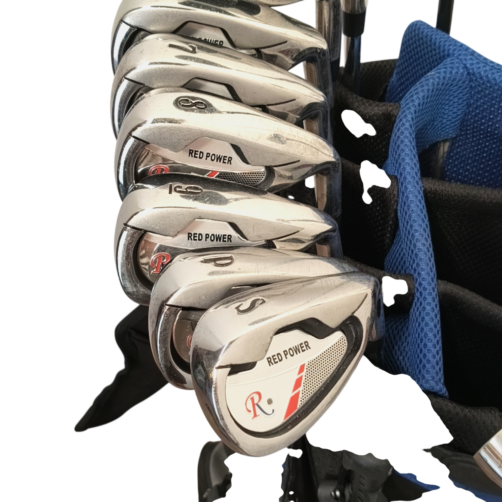 Red Power Stainless Komplet Sæt Med Bag / 4-PW+SW / Flex Regular / Stål