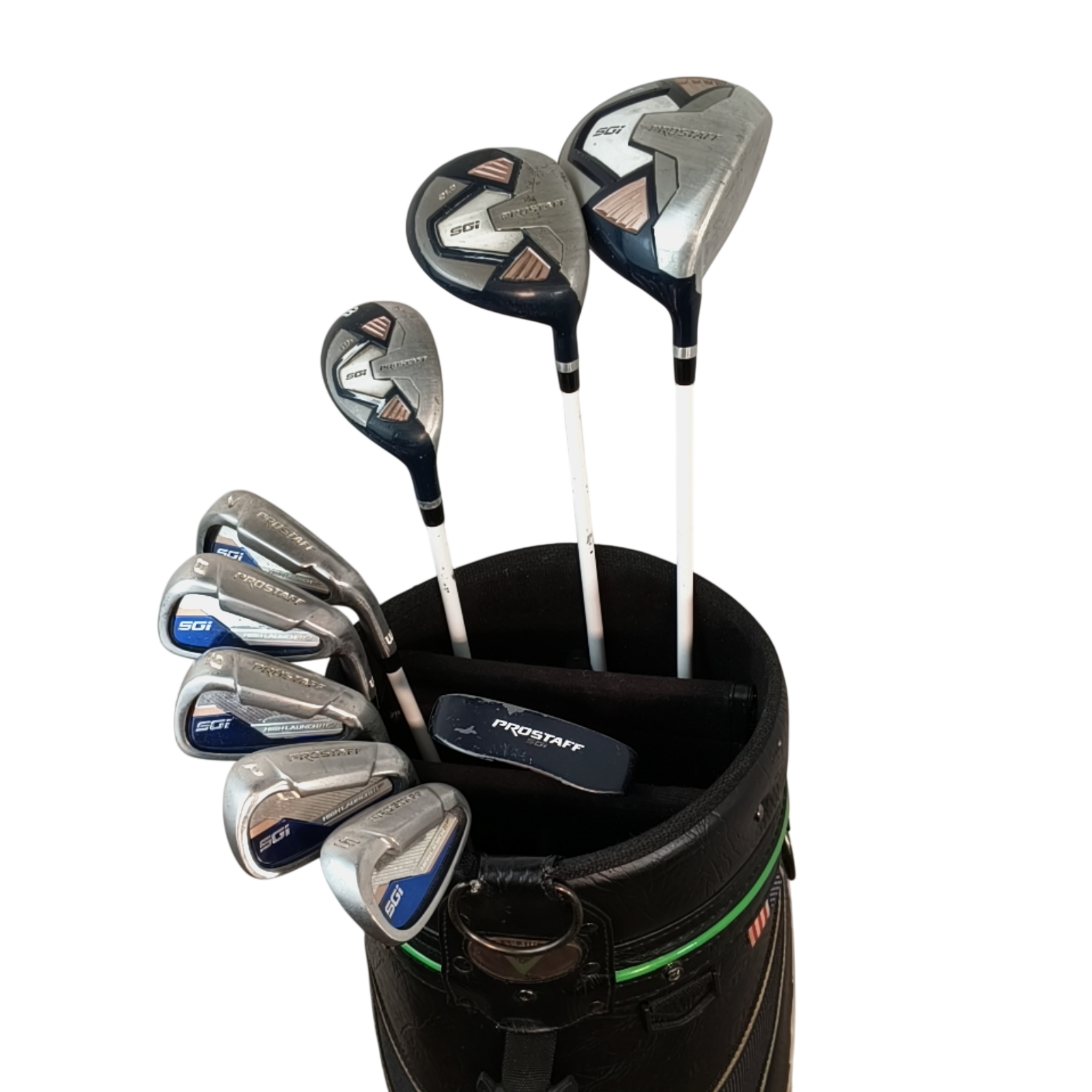 Wilson Prostaff SGI Komplet Sæt Uden Bag / 7-PW+SW / Flex Ladies / Grafit
