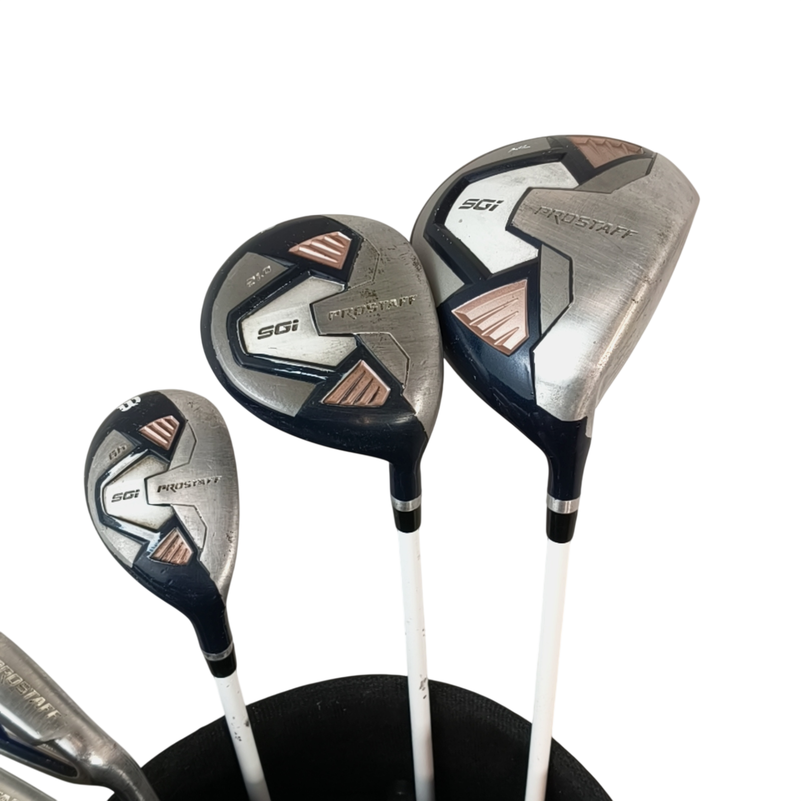 Wilson Prostaff SGI Komplet Sæt Uden Bag / 7-PW+SW / Flex Ladies / Grafit