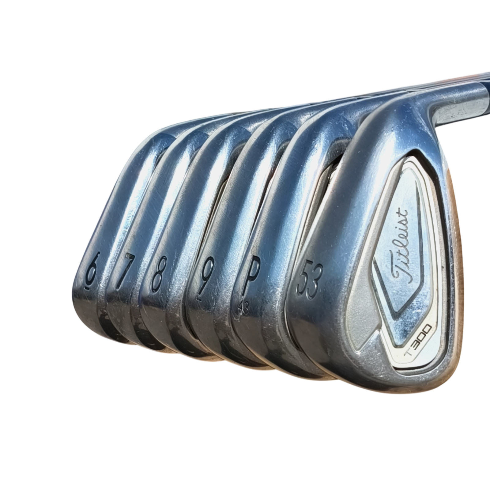 Titleist T300 2021 Jernsæt / 6-PW+SW / Flex A-flex / Grafit
