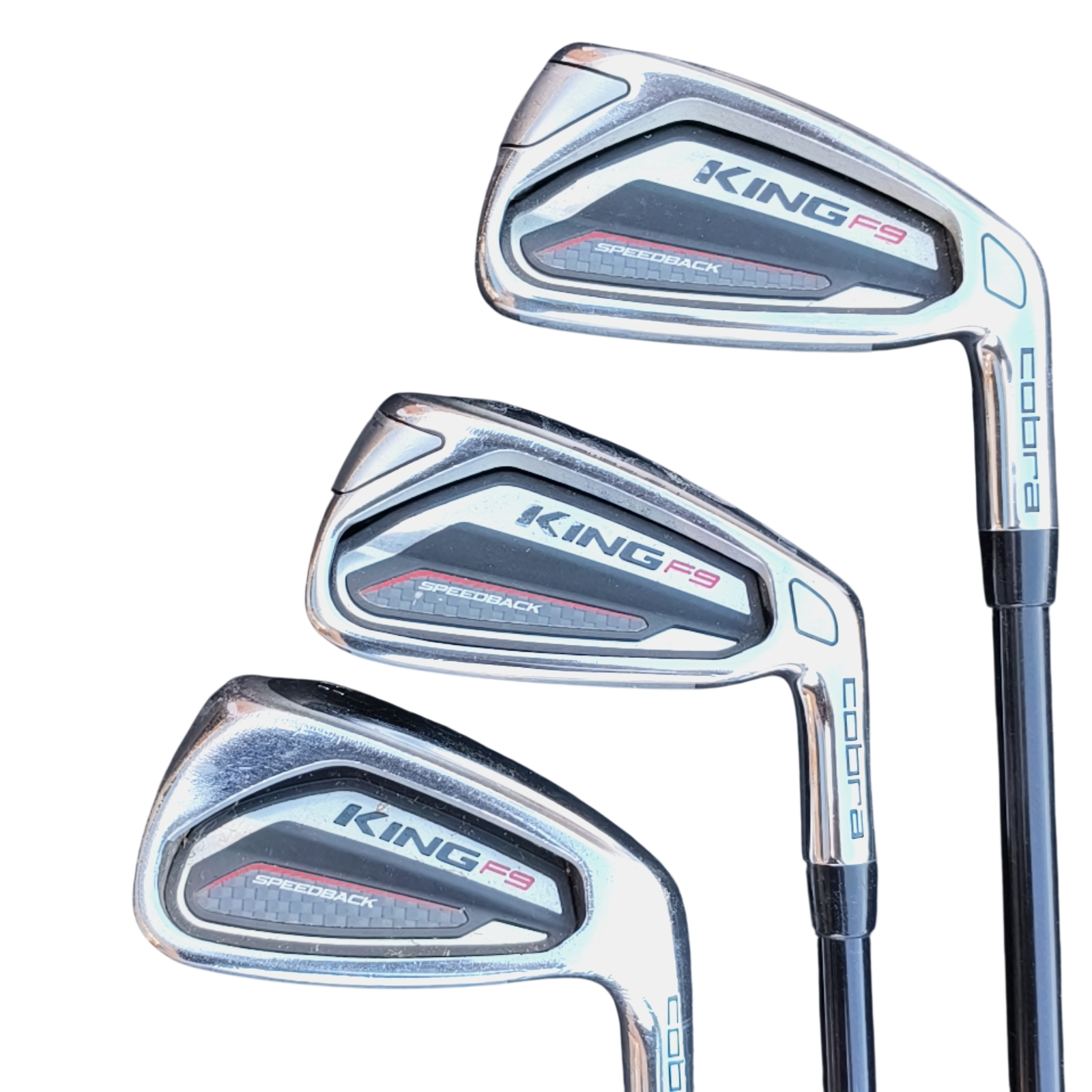 Cobra King F9 SpeedBack Jernsæt / 6-PW+SW / Flex A-flex / Grafit