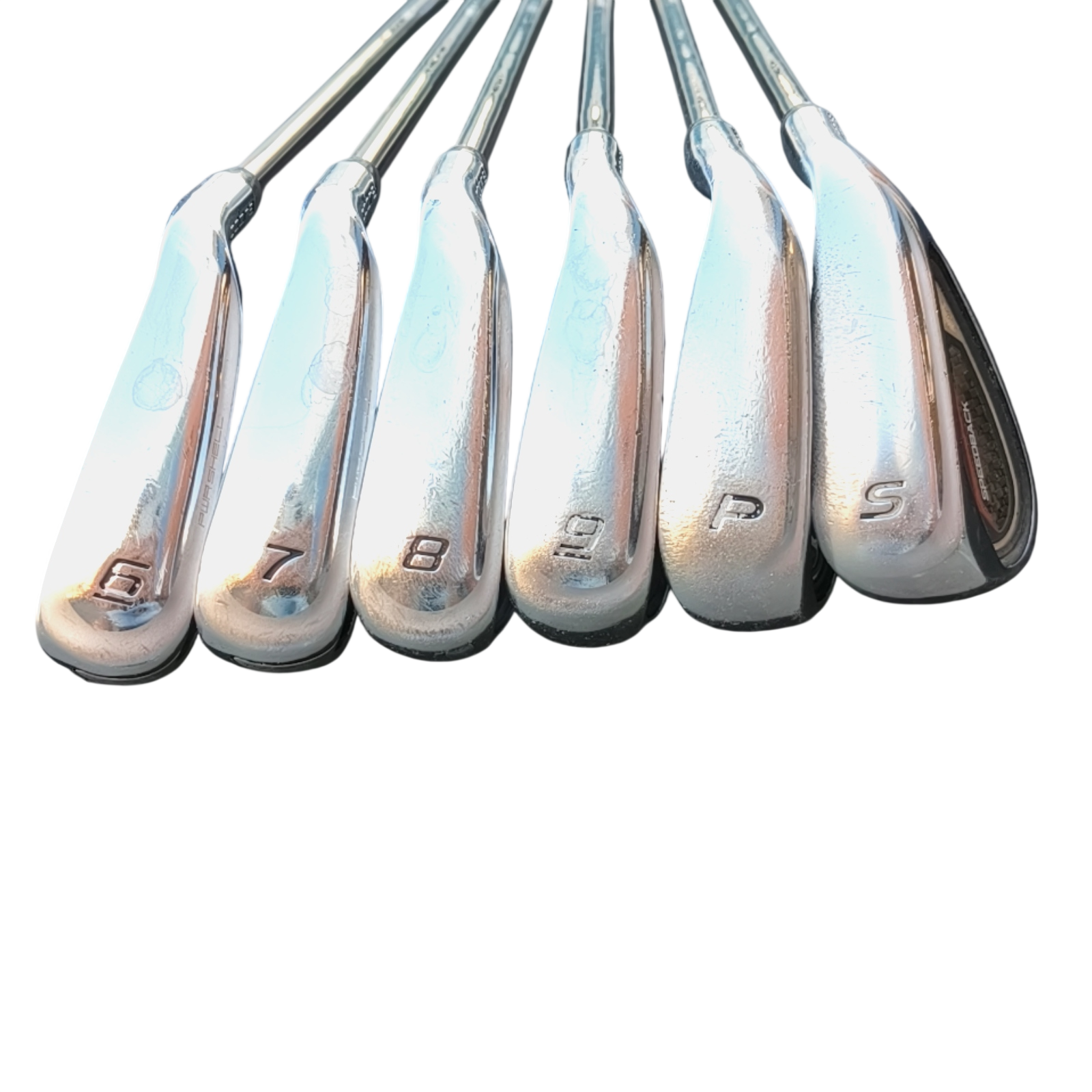Cobra King F9 SpeedBack Jernsæt / 6-PW+SW / Flex A-flex / Grafit