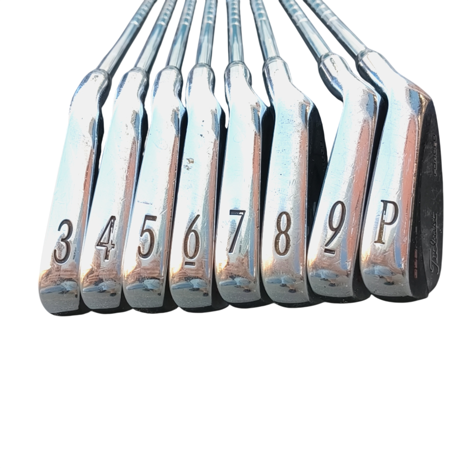 Titleist 695 MB Forged Iron set / 3-PW / Flex Stiff / Steel