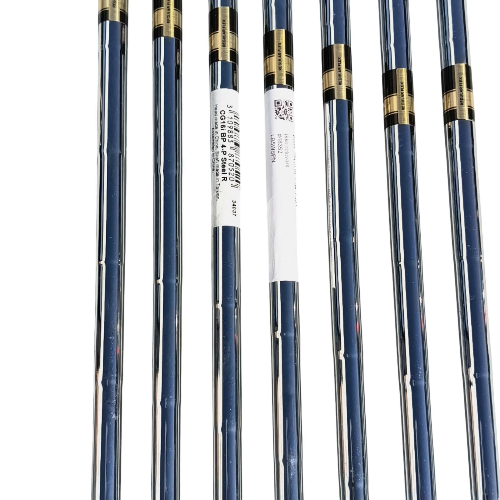 Cleveland CG16 Black Pearl Jernsæt / 4-PW / Flex Regular / Stål