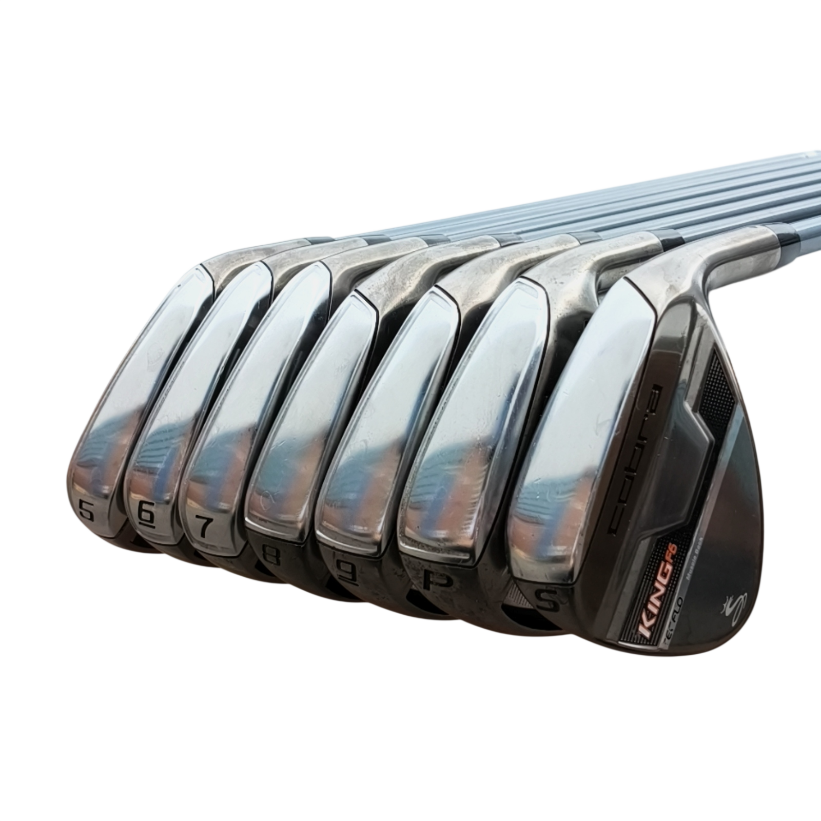 Cobra King F6 Jernsæt / 5-PW+SW / Flex Regular / Grafit