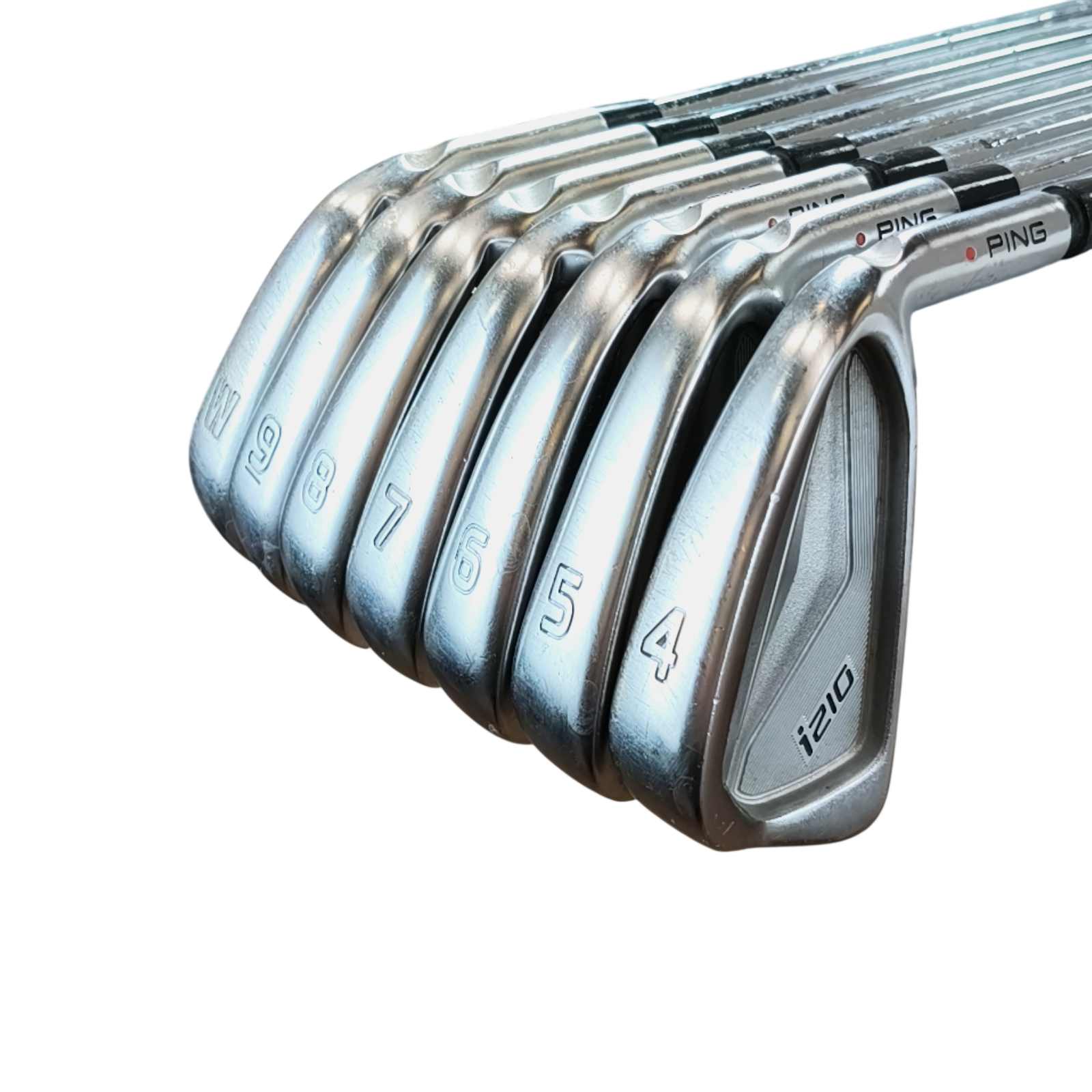 PING I210 Jernsæt / 4-PW / Flex X-Stiff / Steelfiber