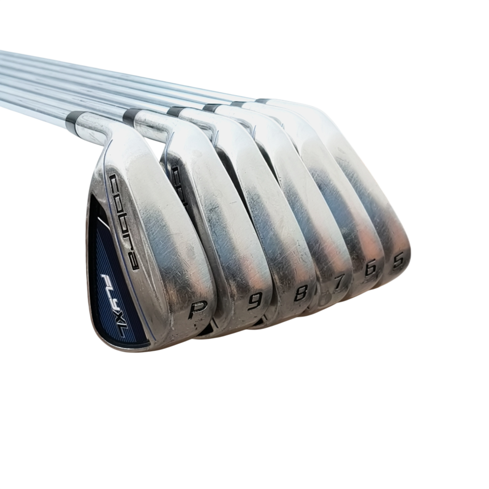 Venstre Cobra Fly XL Jernsæt / 5-PW / Flex Regular / Steelfiber