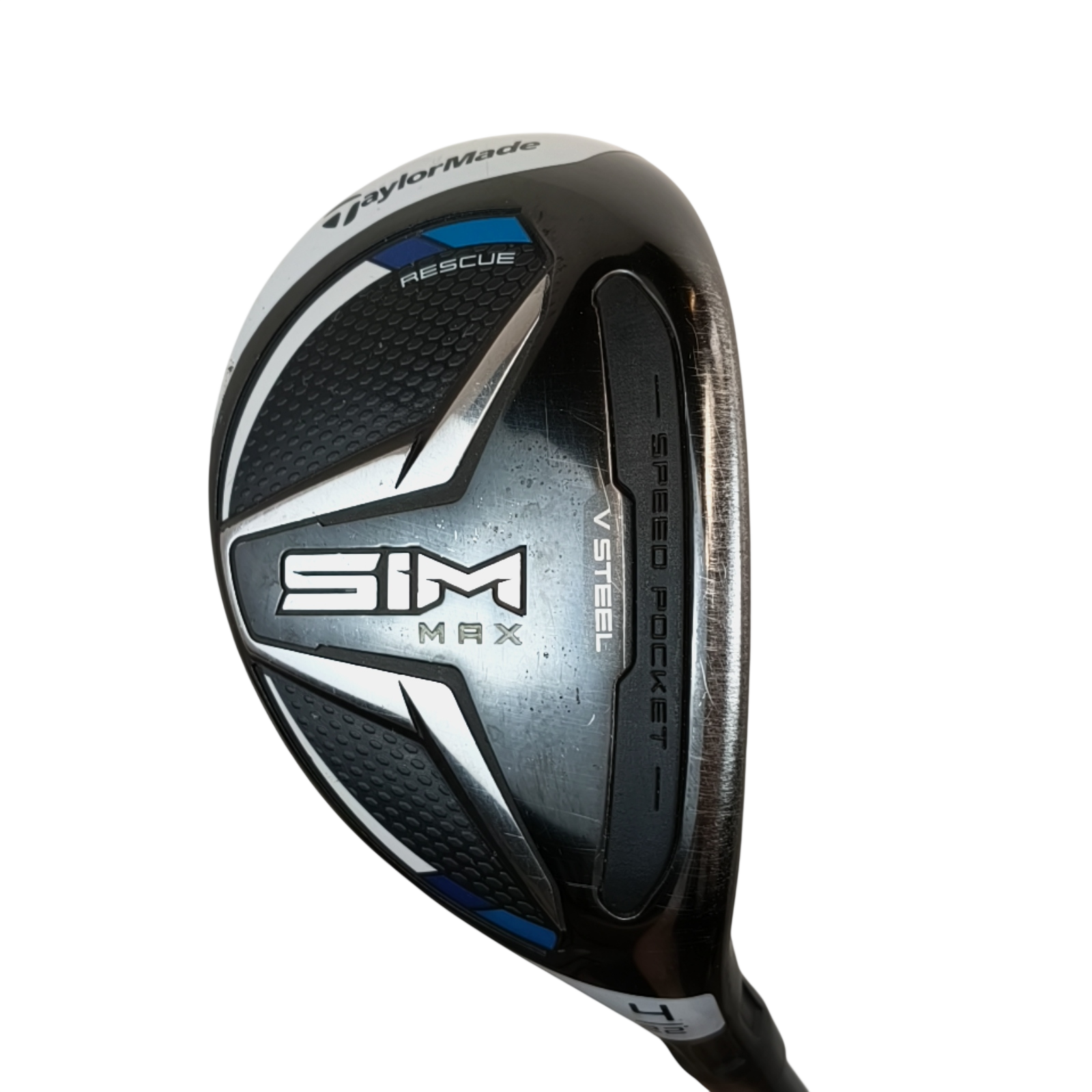 TaylorMade SIM Max Hybrid / Flex Stiff / #4/22