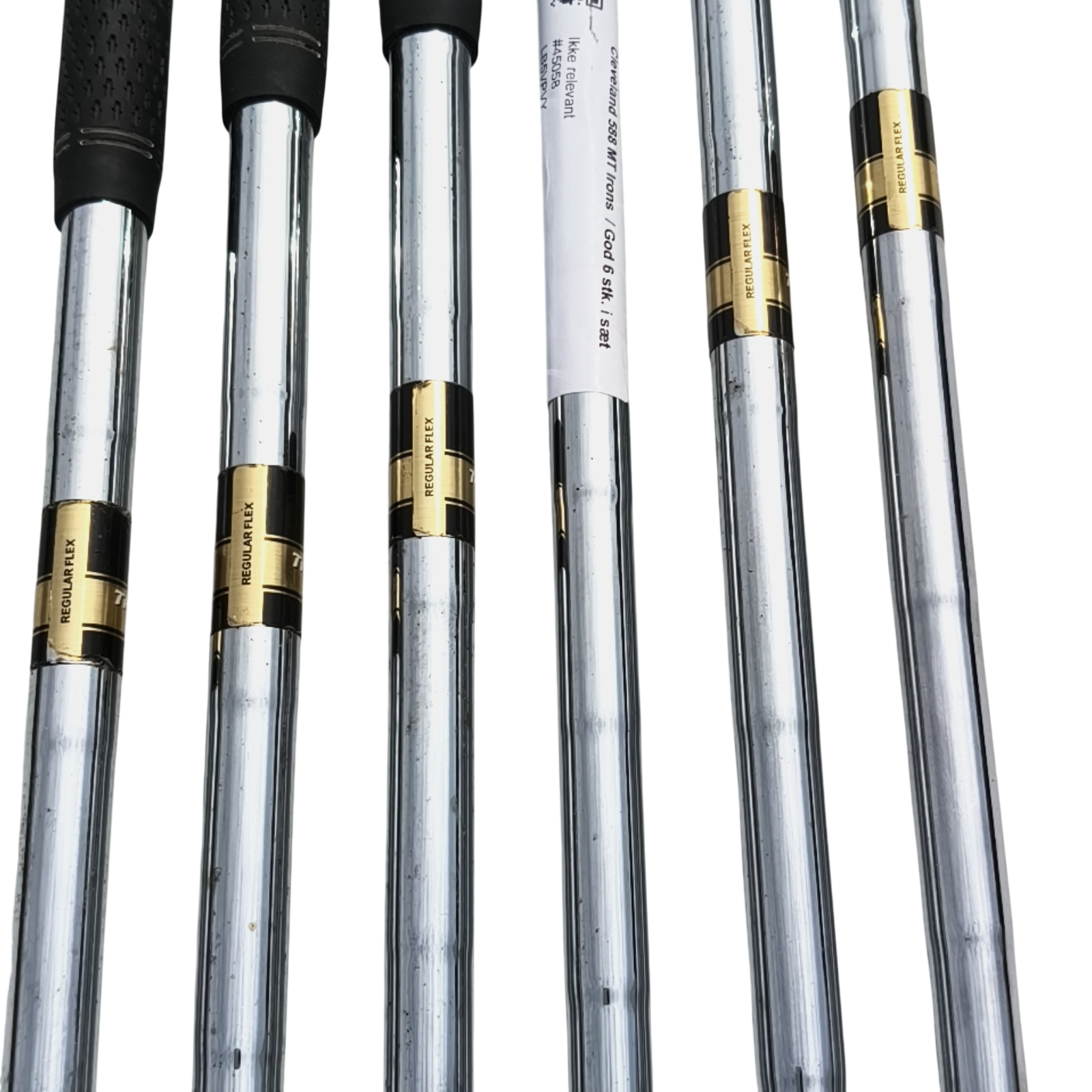 Venstre Cleveland 588 MT Jernsæt / 5-PW / Flex Regular / Stål
