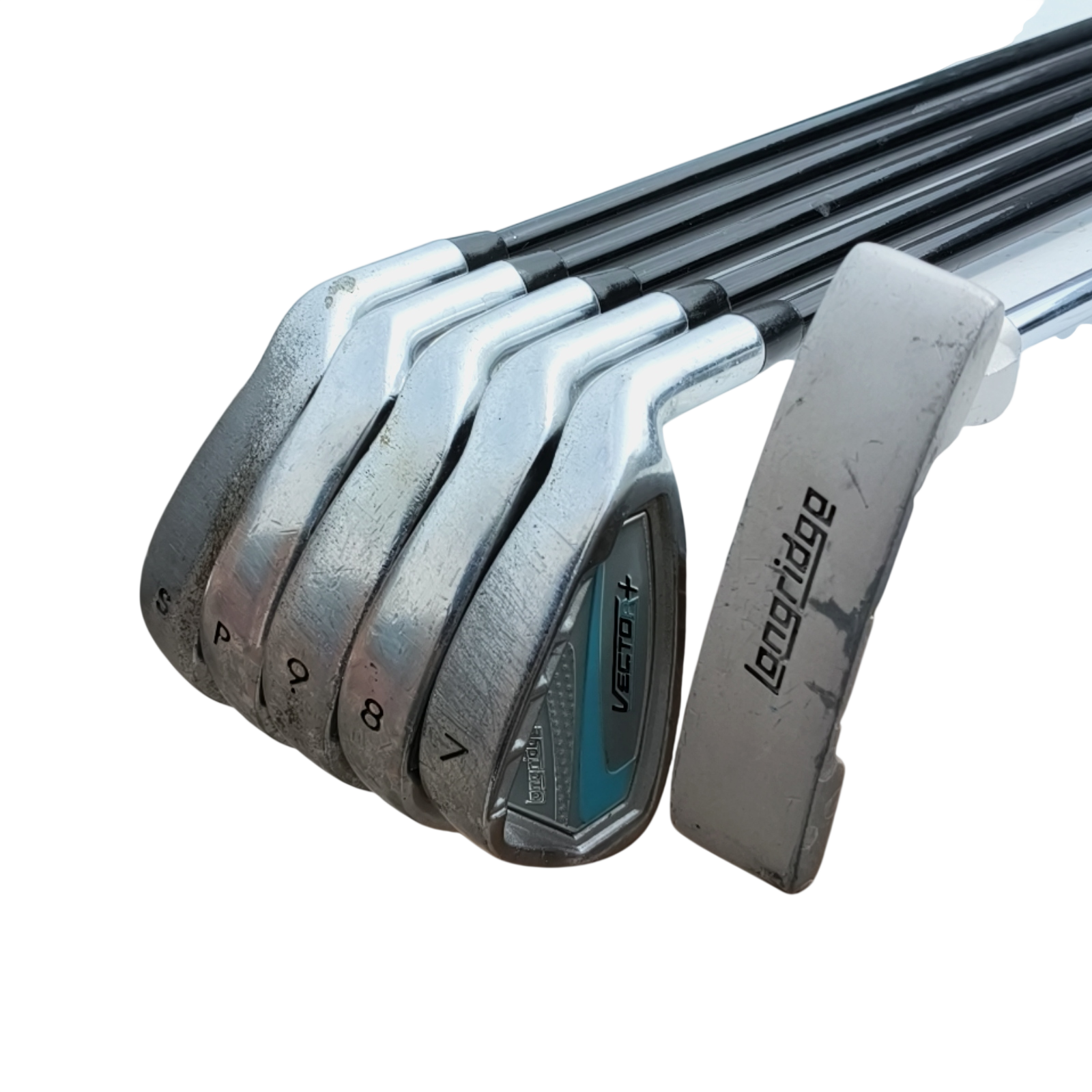 Longridge Vector + Komplet Sæt Uden Bag / 7-PW+SW / Flex Ladies / Grafit
