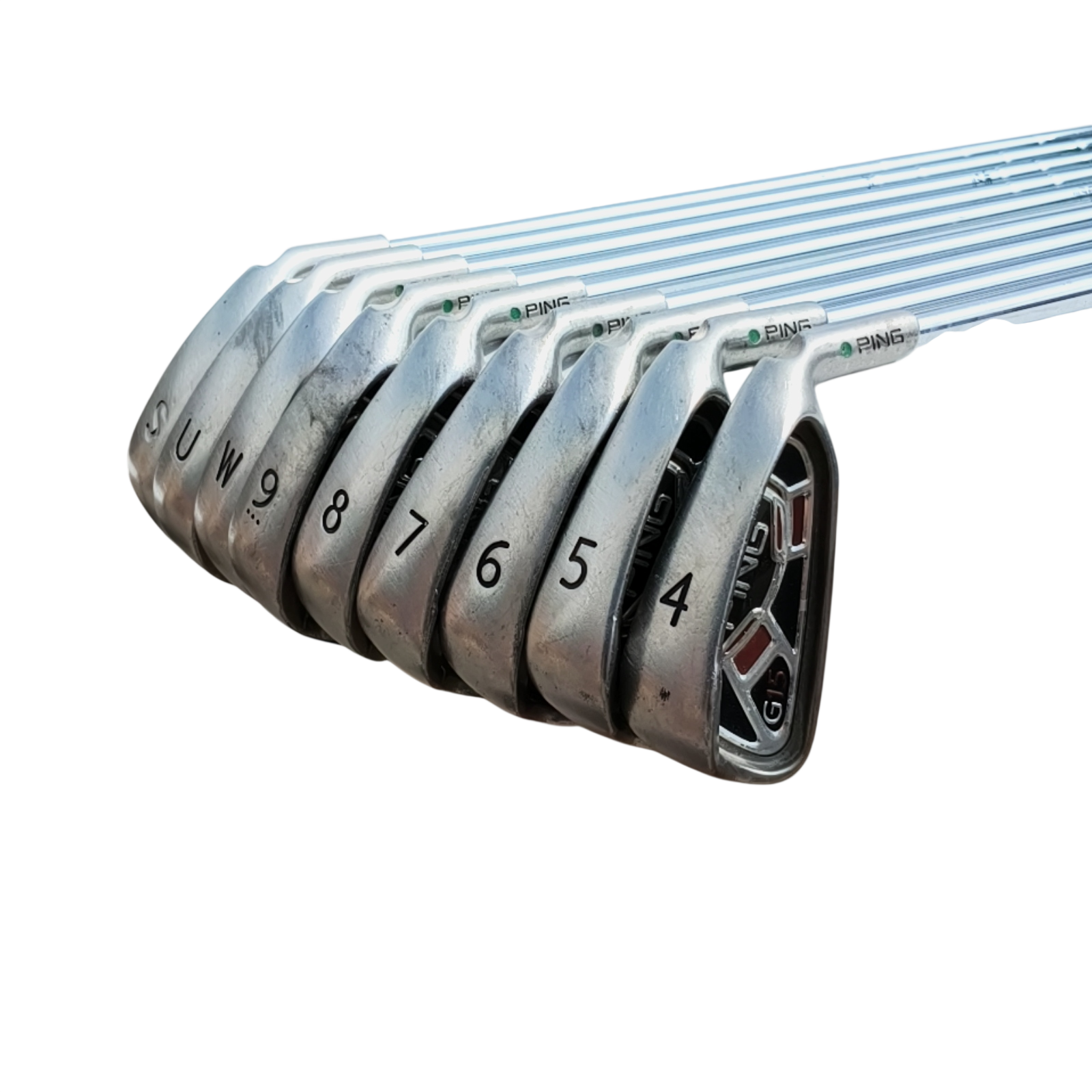 PING G15 Jernsæt / 4-PW+UW+SW / Flex Regular / Stål