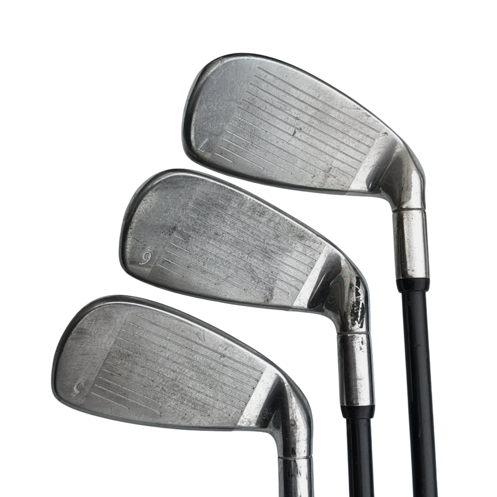 Venstre MacTec NVG2 Jernsæt / 5-PW+SW / Flex Regular / Grafit