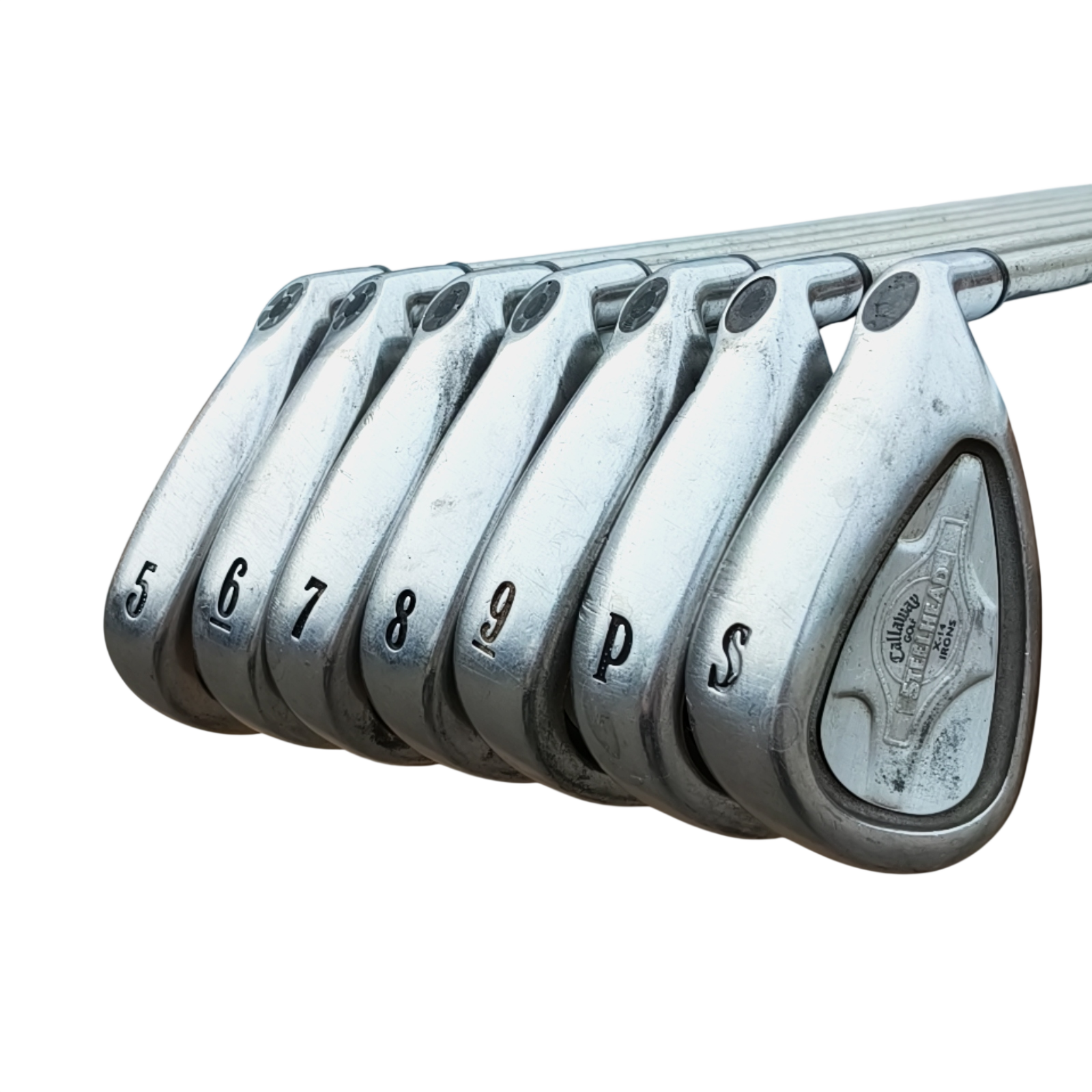 Callaway Steelhead X-14 Jernsæt / 5-PW+SW / Flex Ladies / Grafit