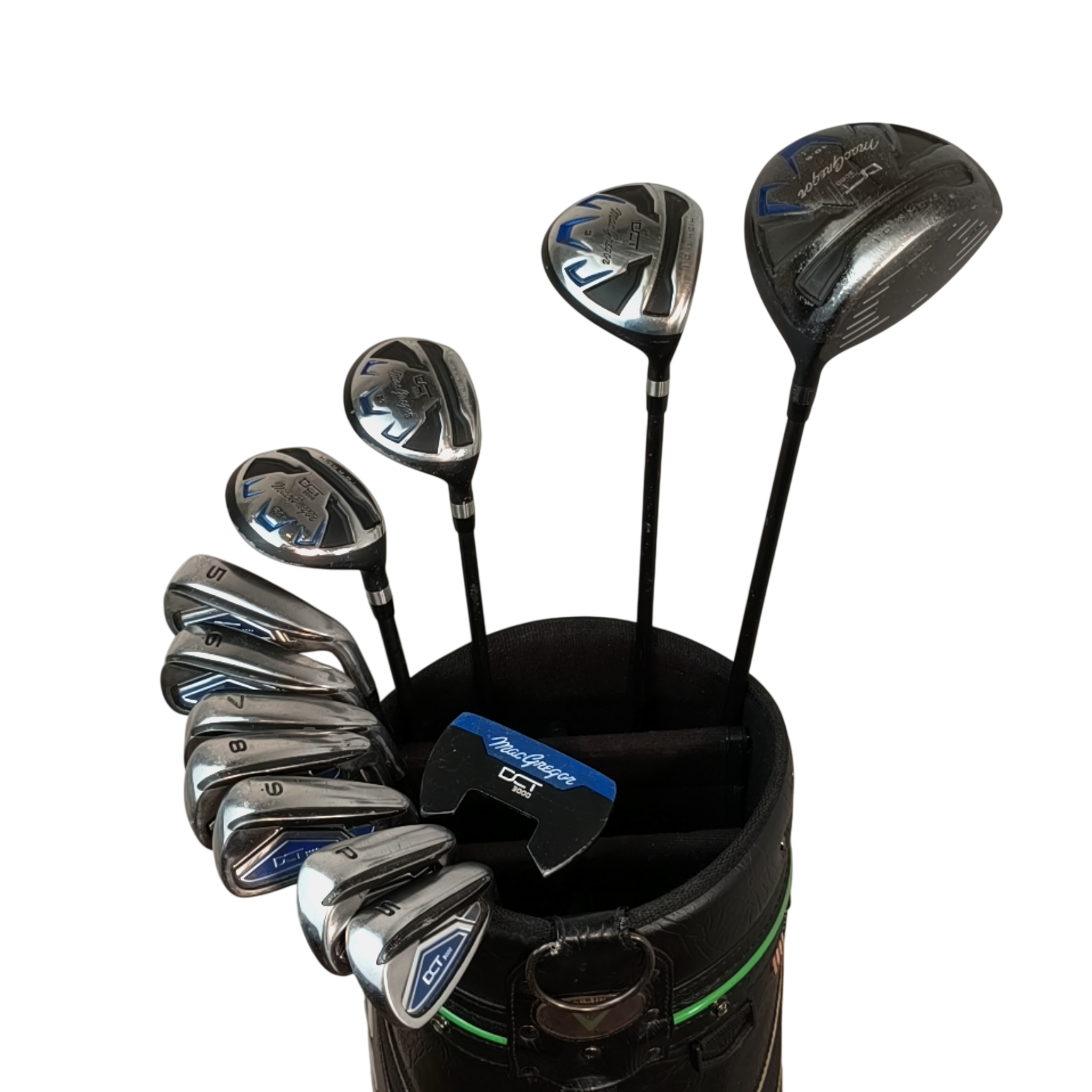 MacGregor DCT 3000 Complete Set Zonder Tas / 5-PW+SW / Flex Regular / Grafiet