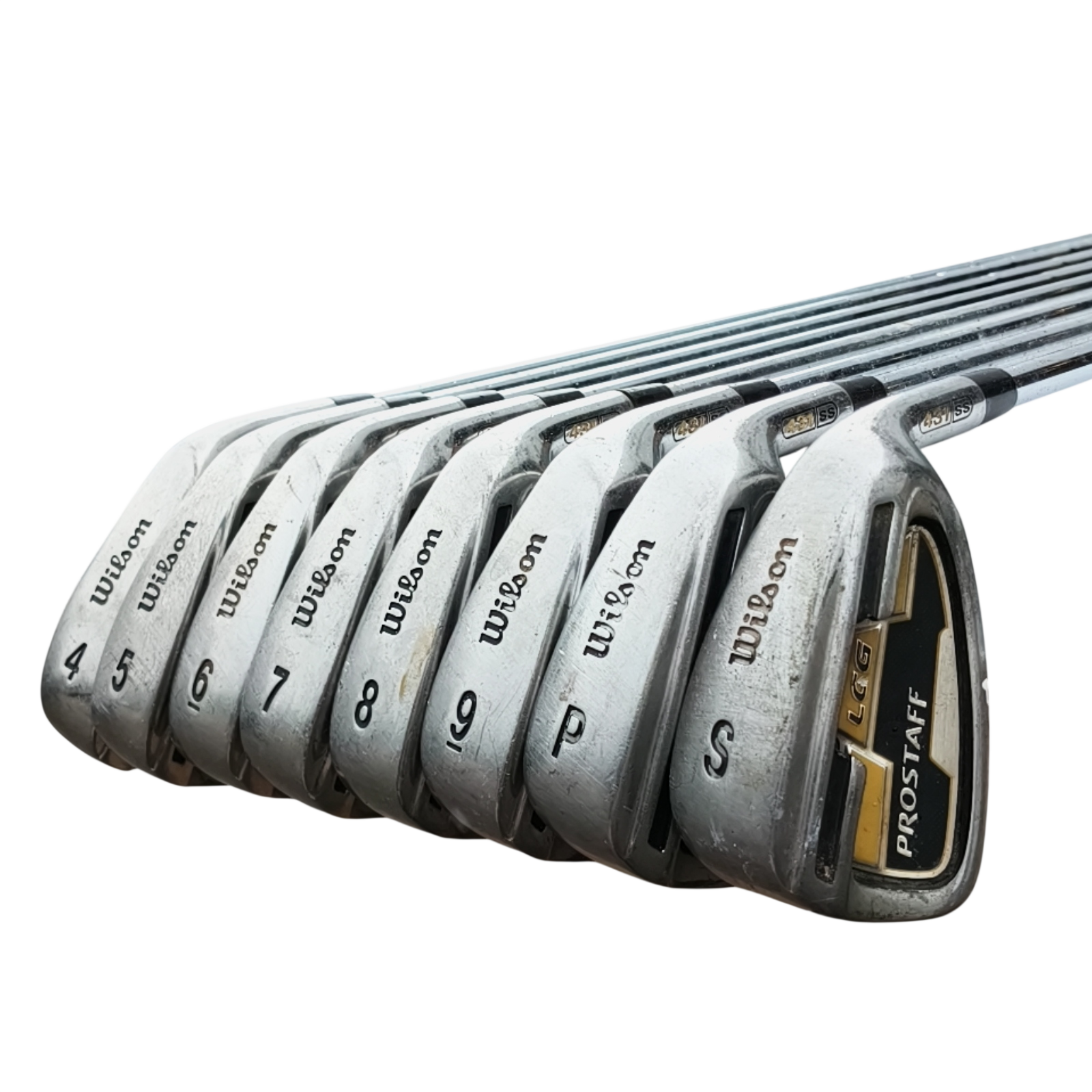Wilson Prostaff LCG Jernsæt / 4-PW+SW / Flex Regular / Stål