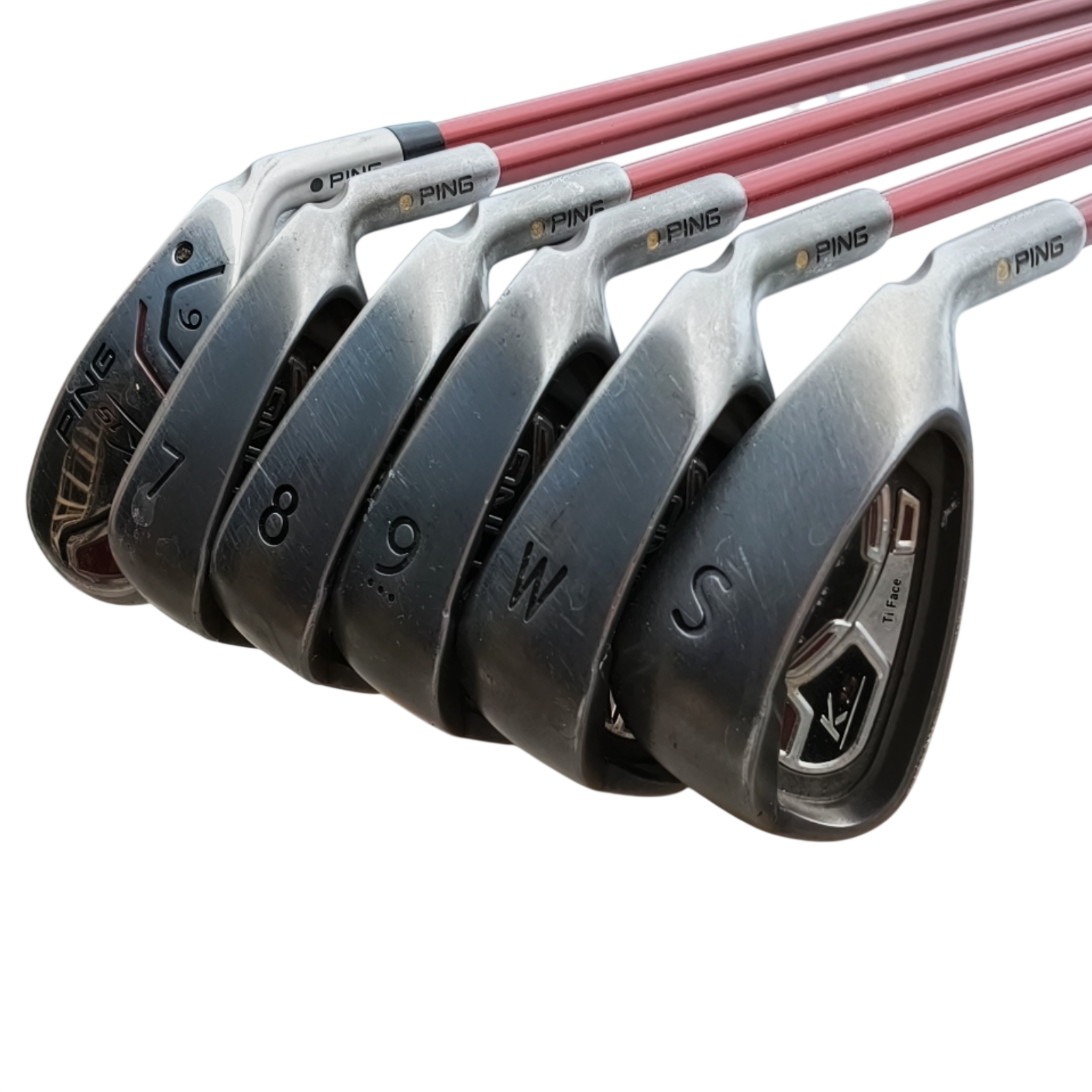 PING K15 Jernsæt / 6-PW+SW / Flex Regular / Grafit