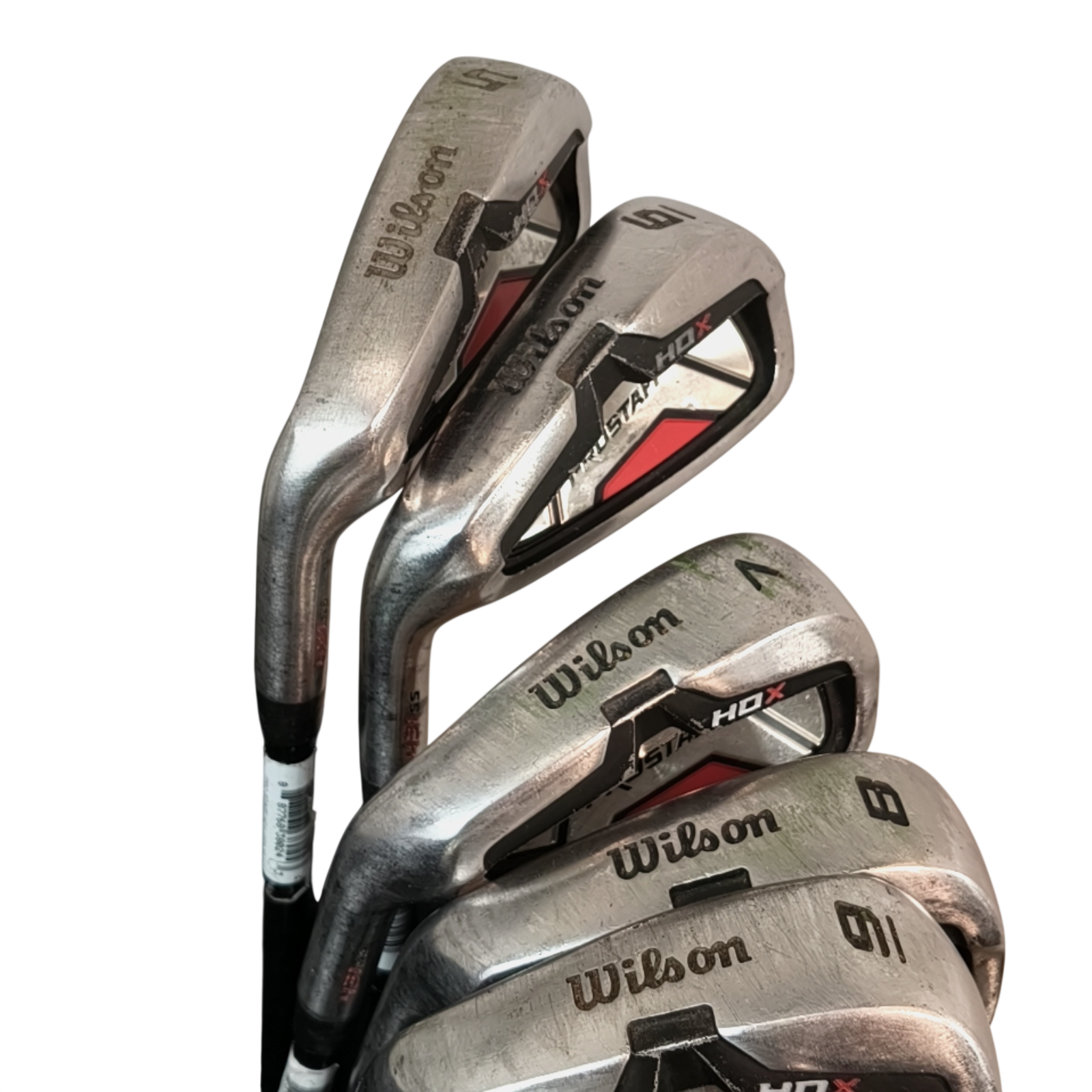 Left Wilson Prostaff HDX Complete Set Without Bag / 5-PW+SW / Flex Regular / Graphite