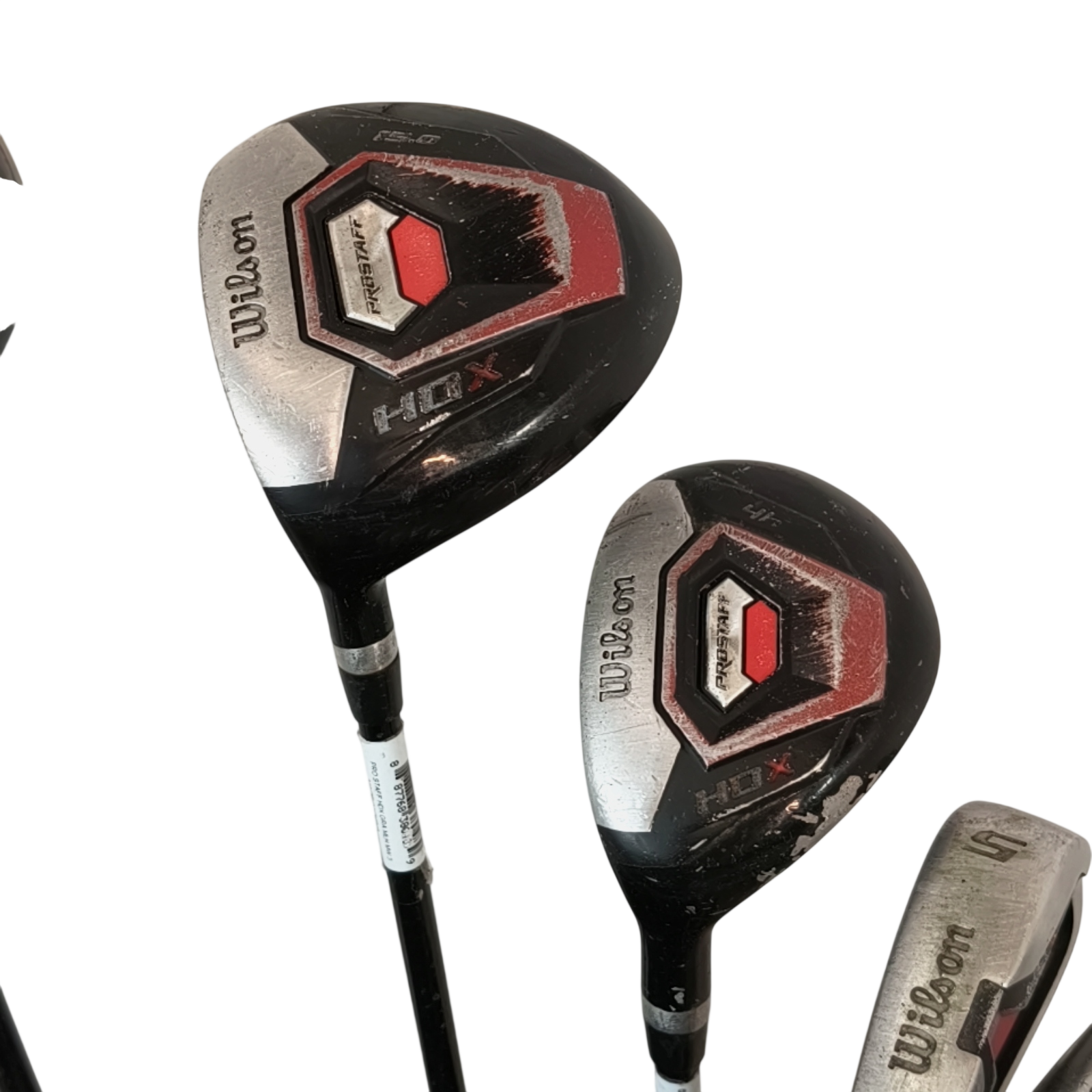 Left Wilson Prostaff HDX Complete Set Without Bag / 5-PW+SW / Flex Regular / Graphite