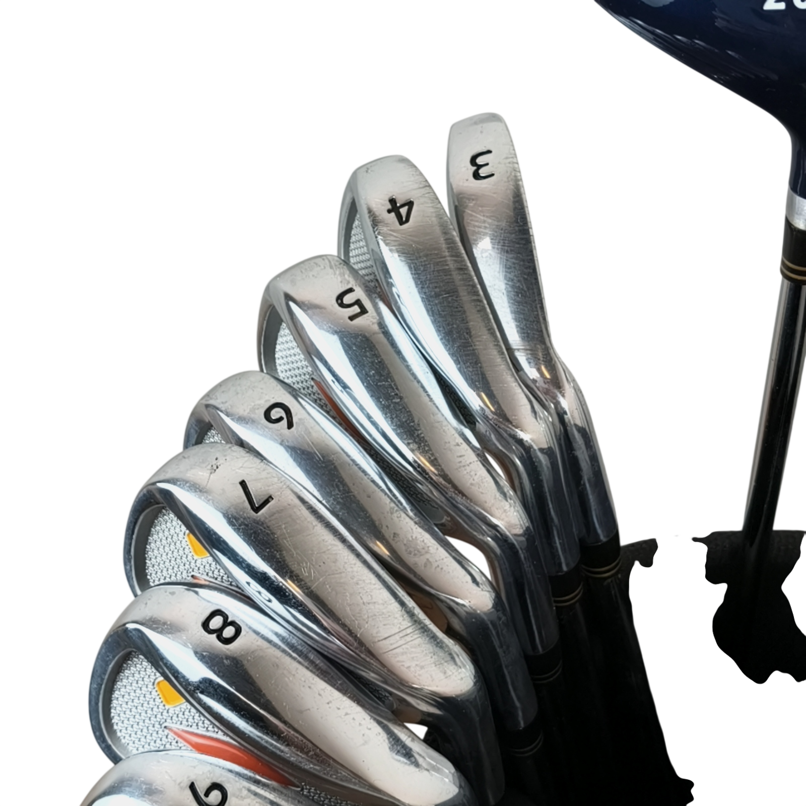 Unbranded Titanium Komplettset Ohne Bag / 3-PW+SW / Flex Regular / Stahl