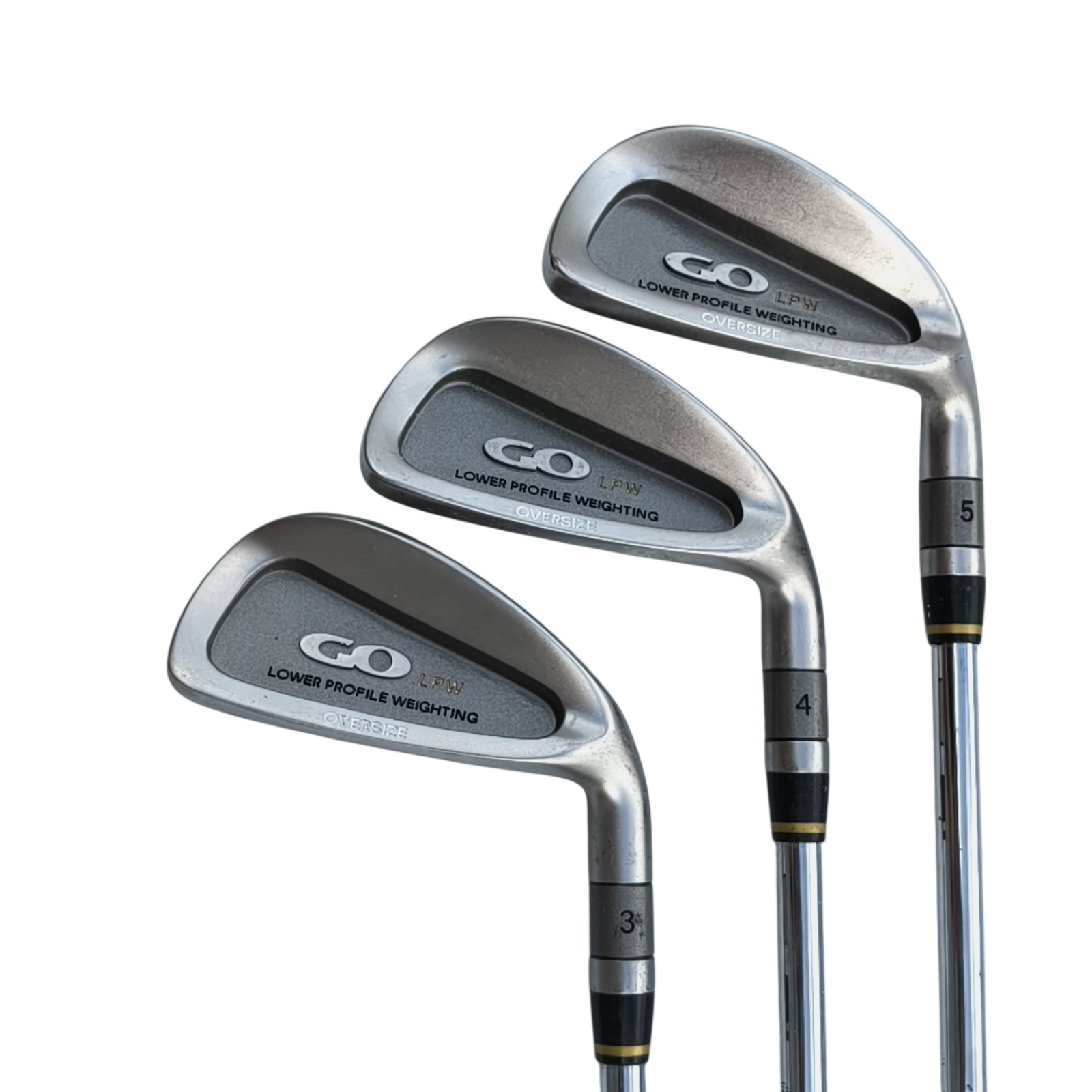 GO LPW Jernsæt / 3-PW+SW / Flex Stiff / Stål