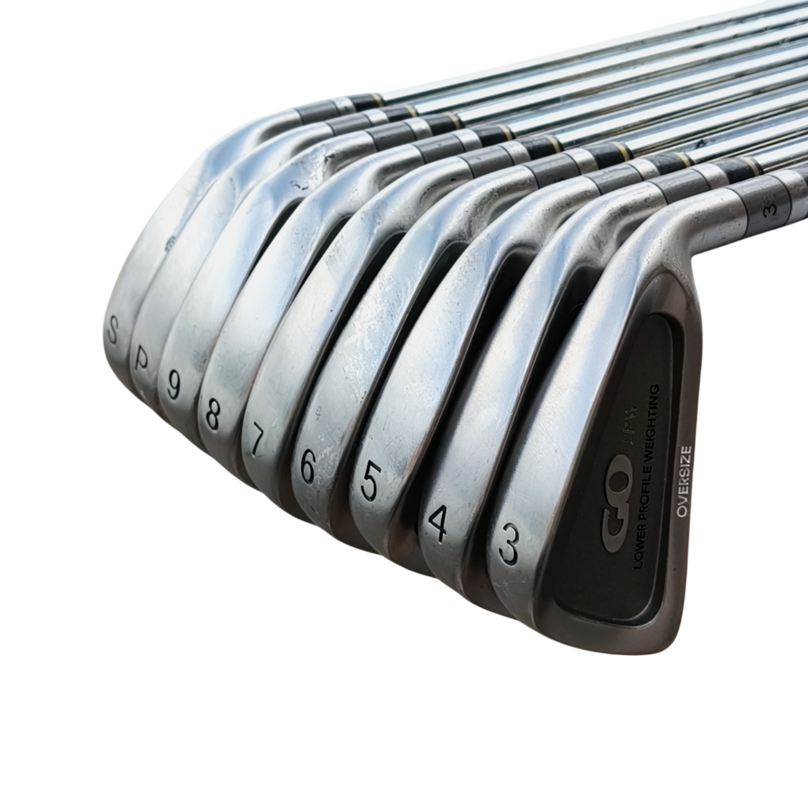 GO LPW Jernsæt / 3-PW+SW / Flex Stiff / Stål