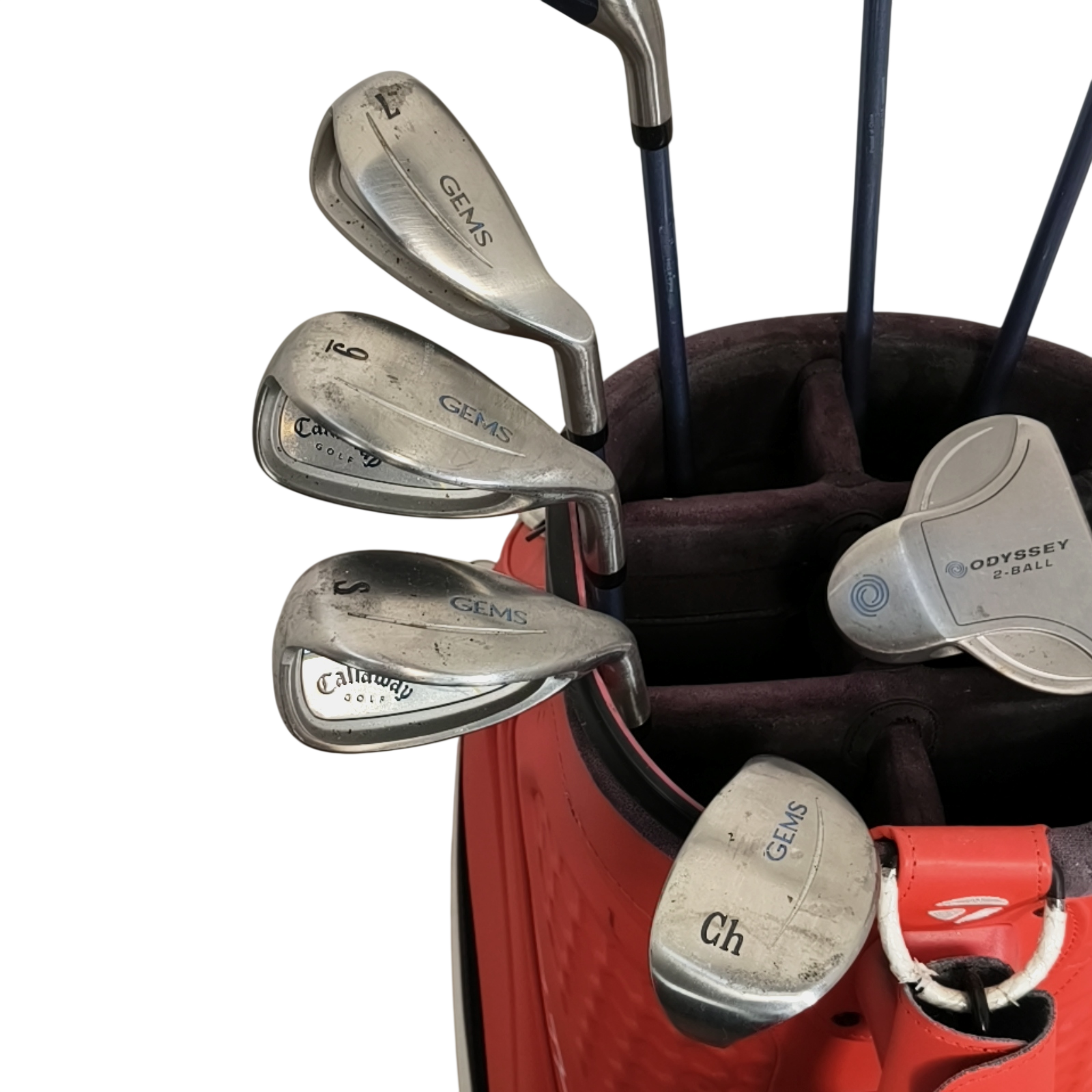 Callaway Gems Komplet Sæt Uden Bag / 7+9+SW / Flex Ladies / Grafit