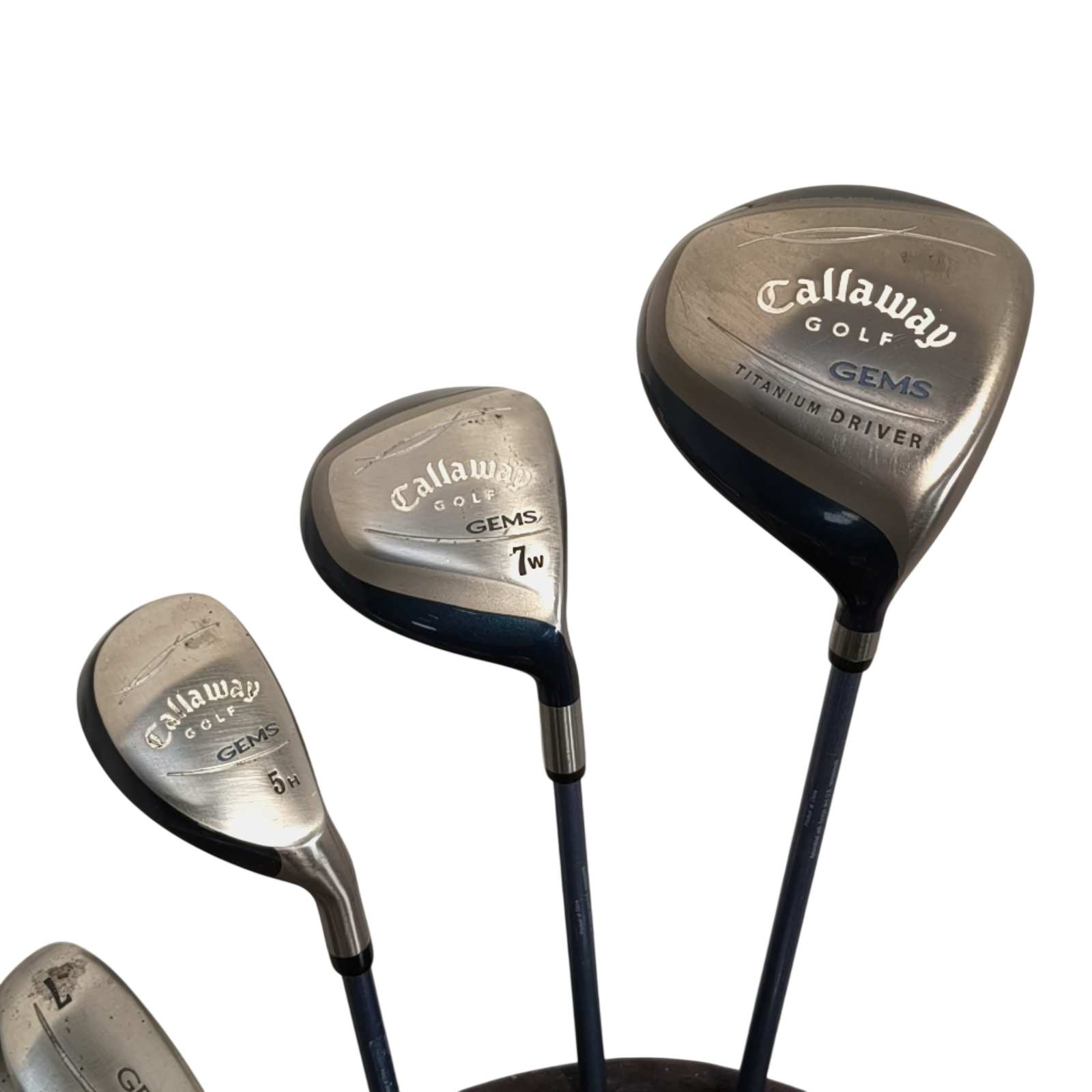 Callaway Gems Komplet Sæt Uden Bag / 7+9+SW / Flex Ladies / Grafit