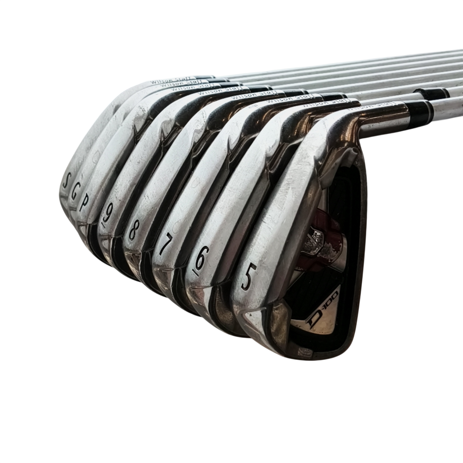 Wilson Staff D100 Jernsæt / 5-PW+GW+SW / Flex Regular / Grafit