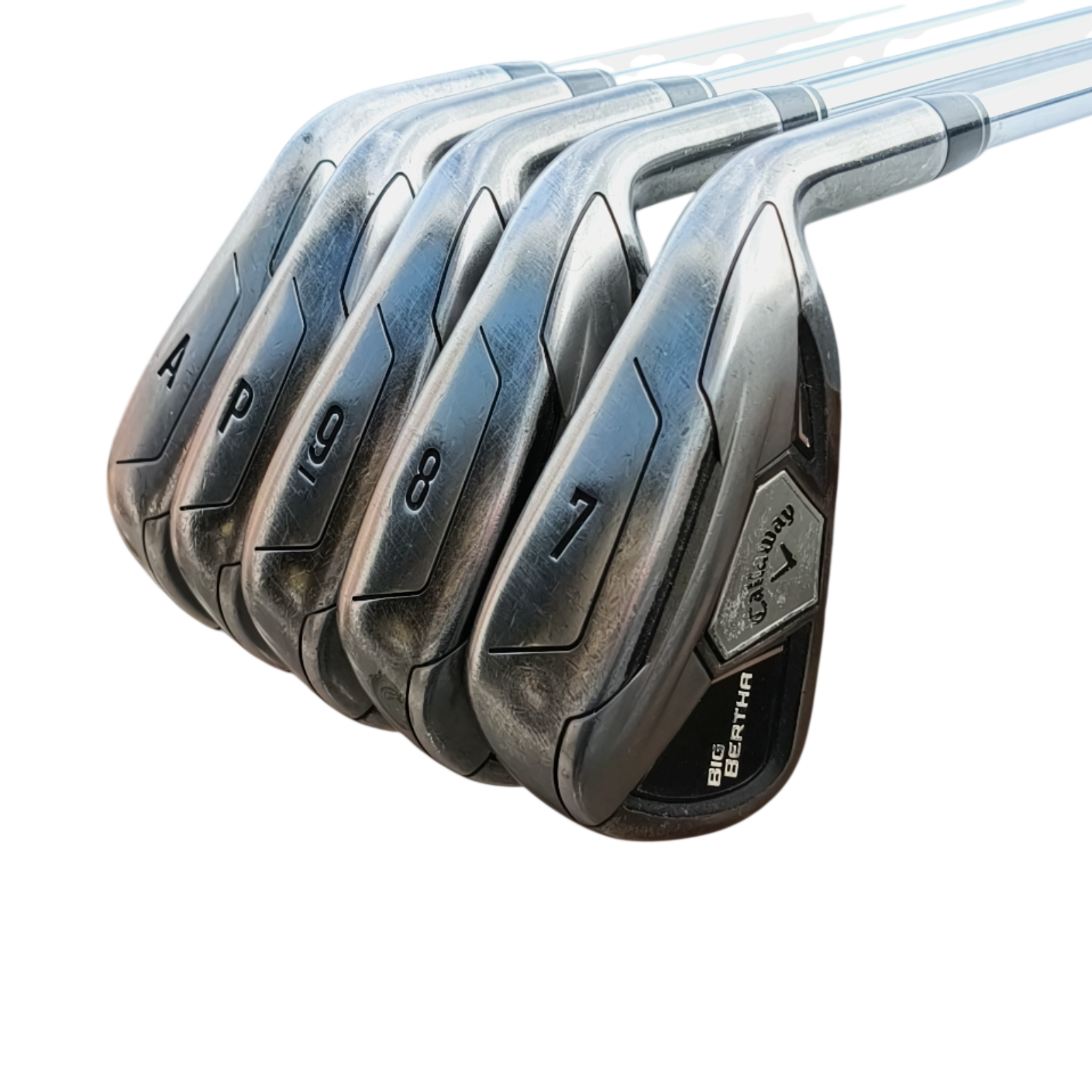 Callaway Big Bertha Iron Set / 7-PW+AW / Flex Regular / Steel